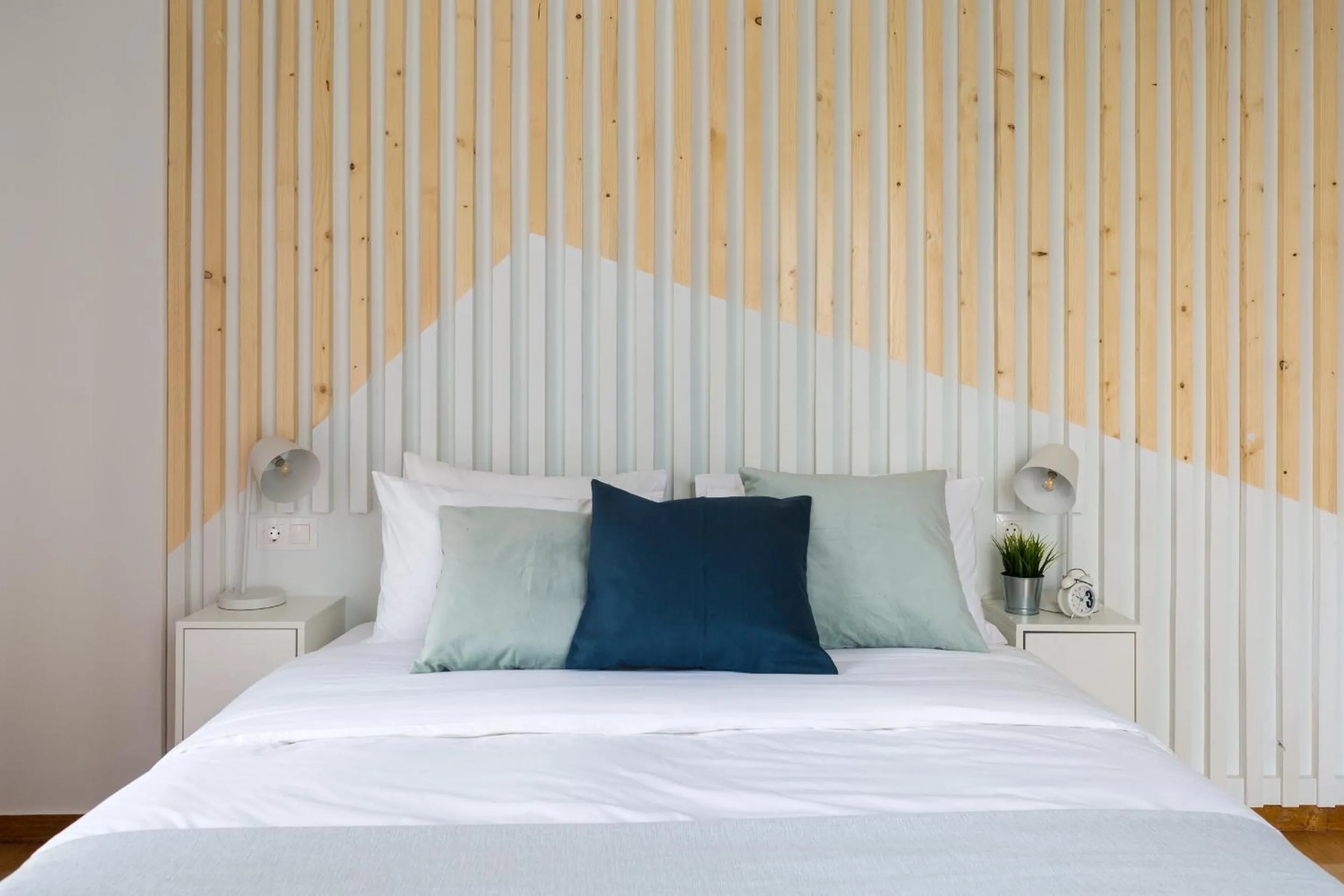 Bedroom, Bed in Acropolis Core Bright & Modern Apartment by UPSTREET