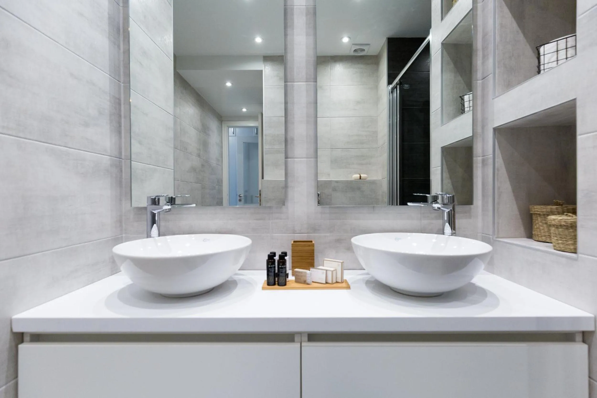 Bathroom in Acropolis Core Bright & Modern Apartment by UPSTREET