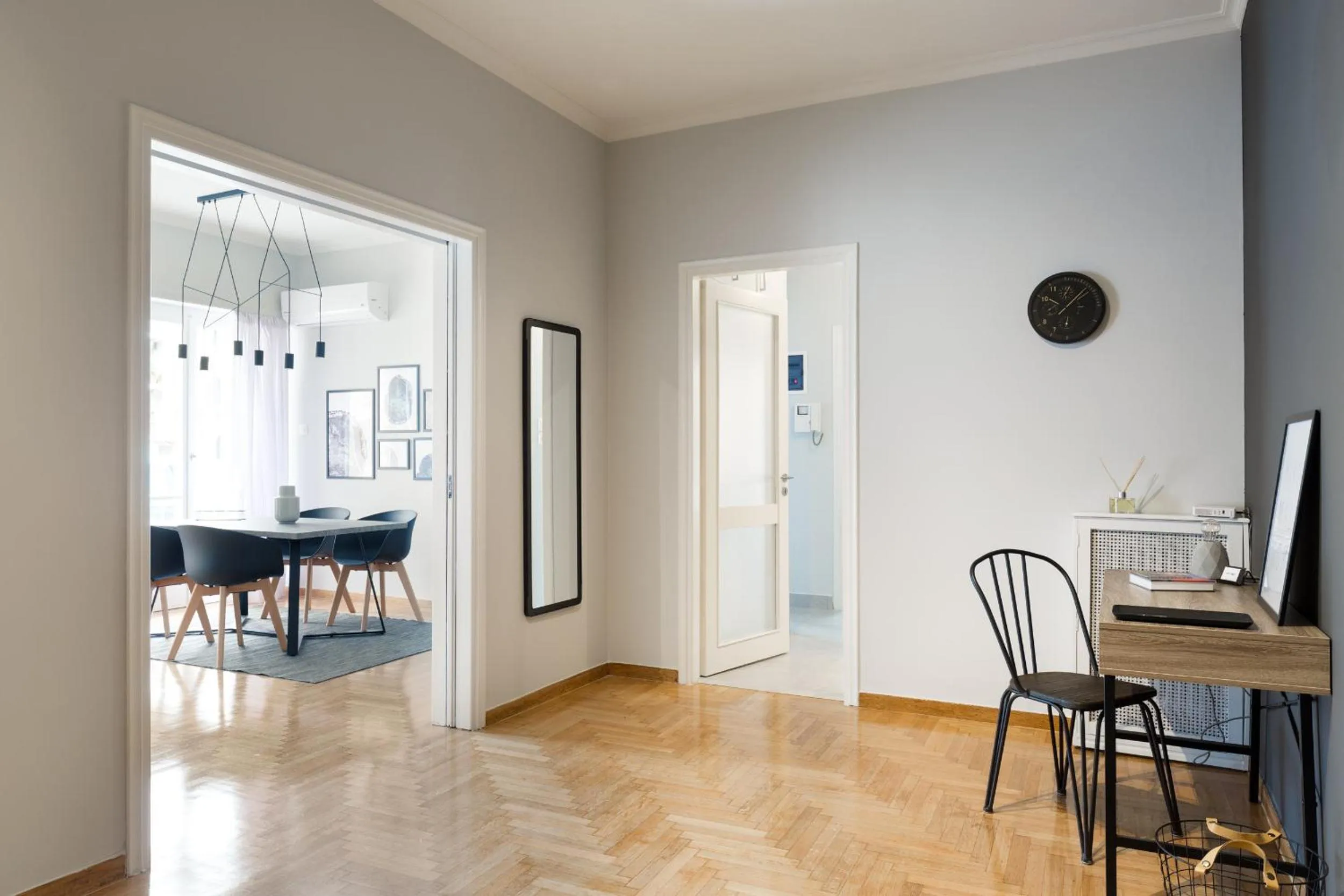 Living room in Acropolis Core Bright & Modern Apartment by UPSTREET