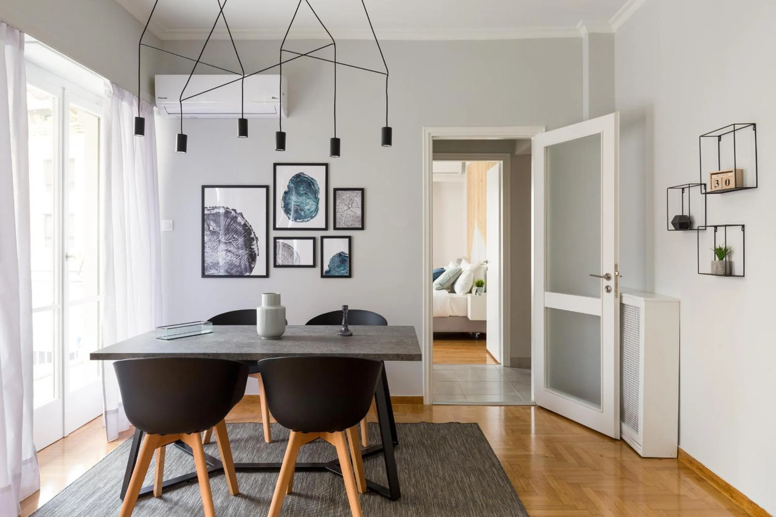 Living room in Acropolis Core Bright & Modern Apartment by UPSTREET