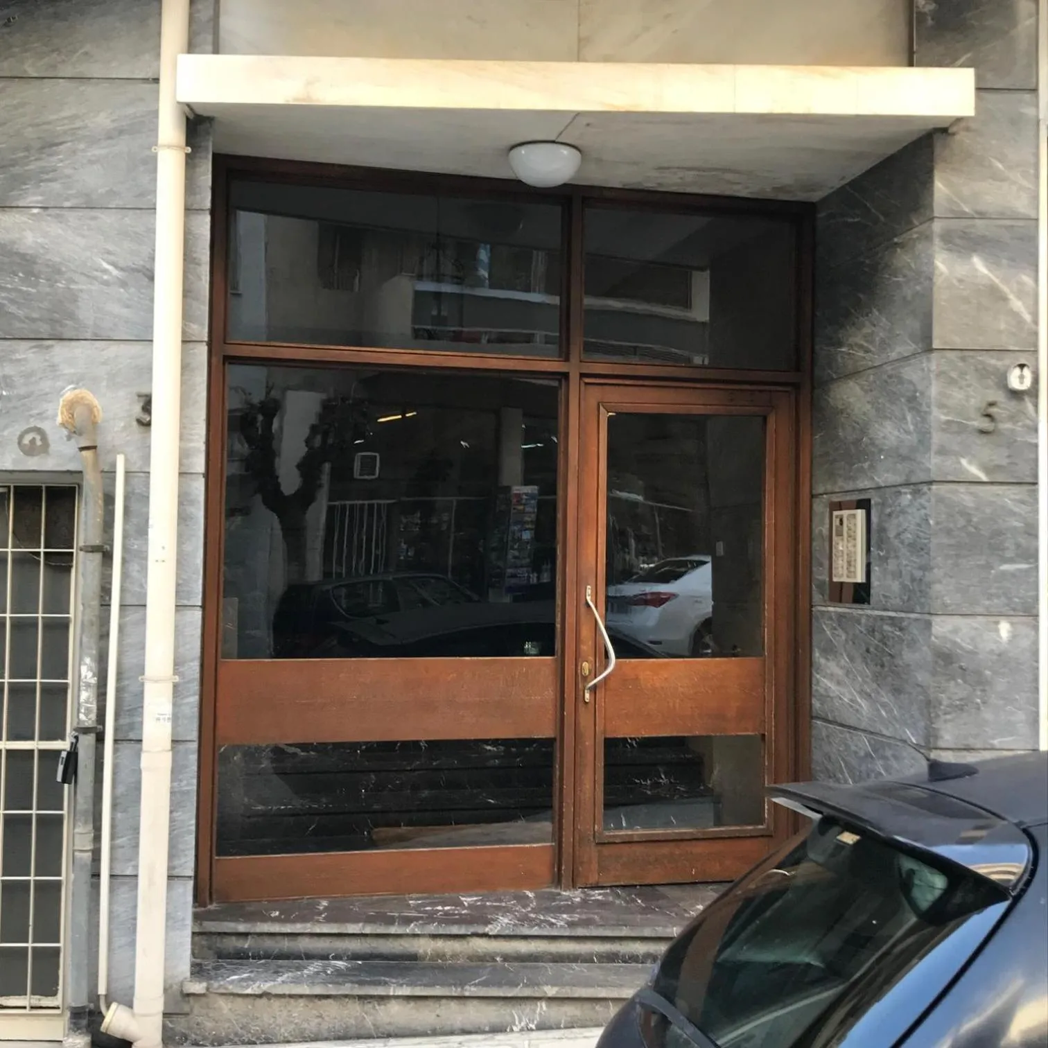 Facade/entrance in Acropolis Core Bright & Modern Apartment by UPSTREET