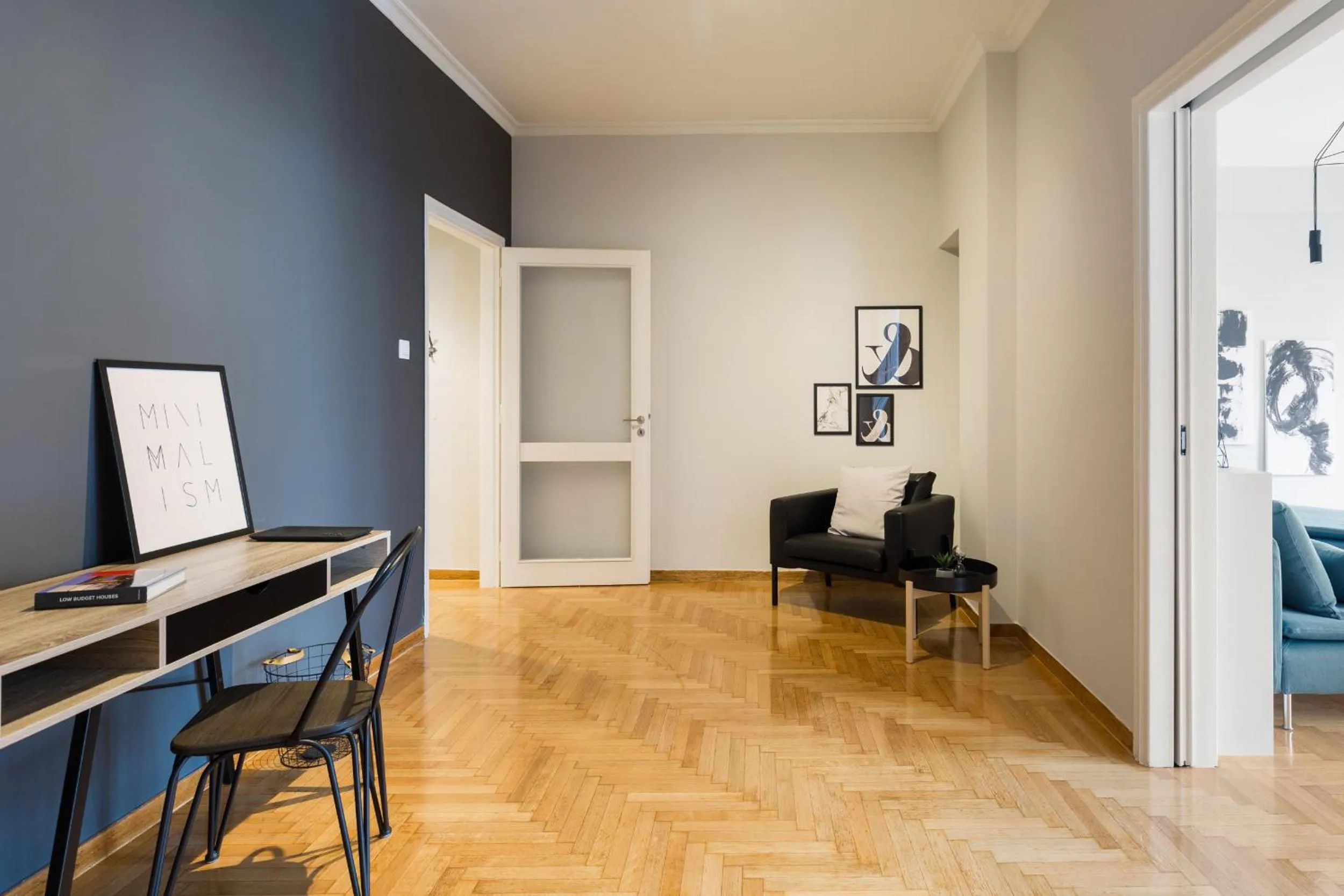 Living room in Acropolis Core Bright & Modern Apartment by UPSTREET