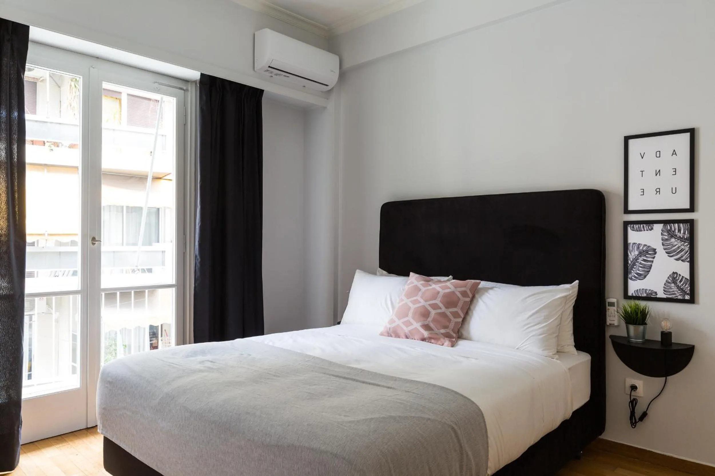 Bedroom, Bed in Acropolis Core Bright & Modern Apartment by UPSTREET