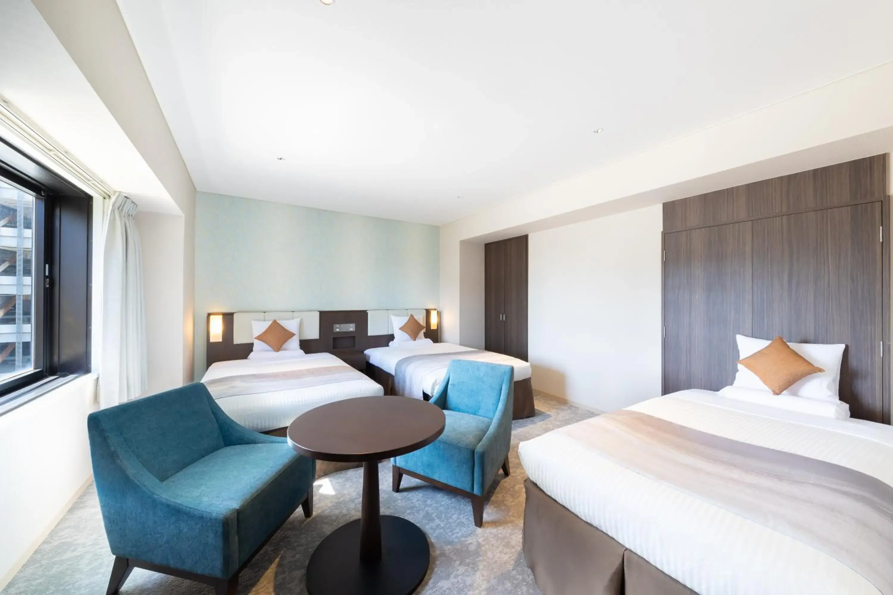 Bed in Art Hotel Niigata Station Bed in Art Hotel Niigata Station