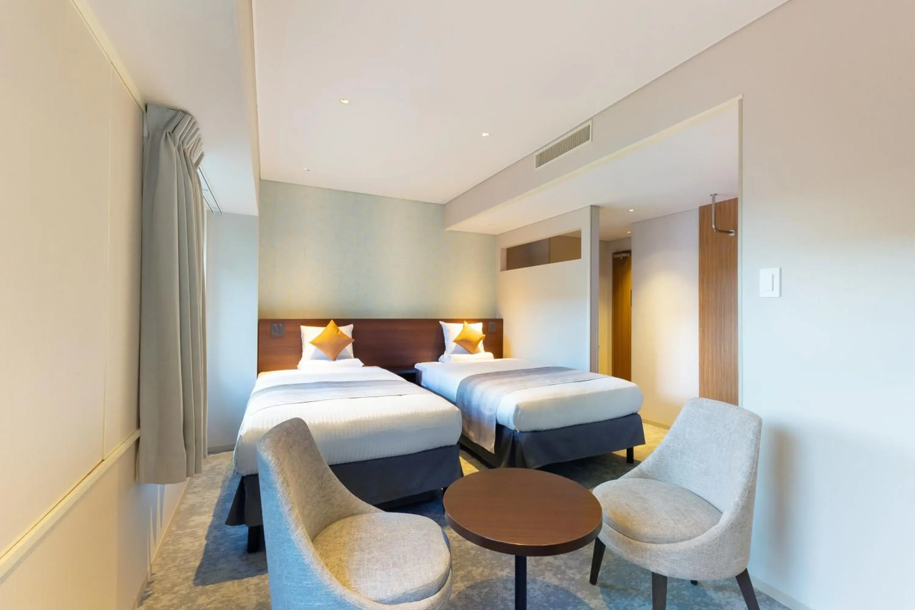 Bed in Art Hotel Niigata Station Bed in Art Hotel Niigata Station