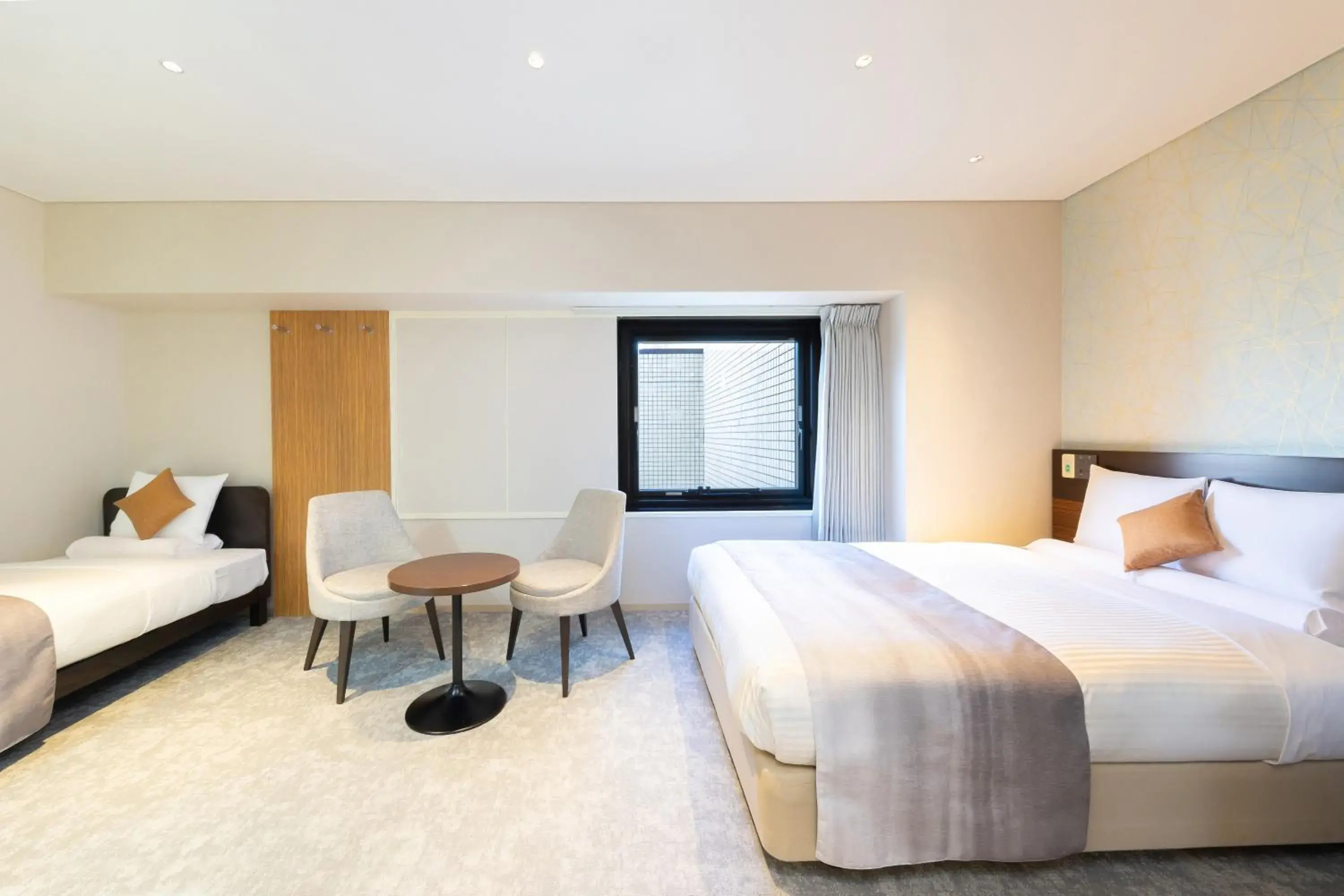 Bed in Art Hotel Niigata Station Bed in Art Hotel Niigata Station