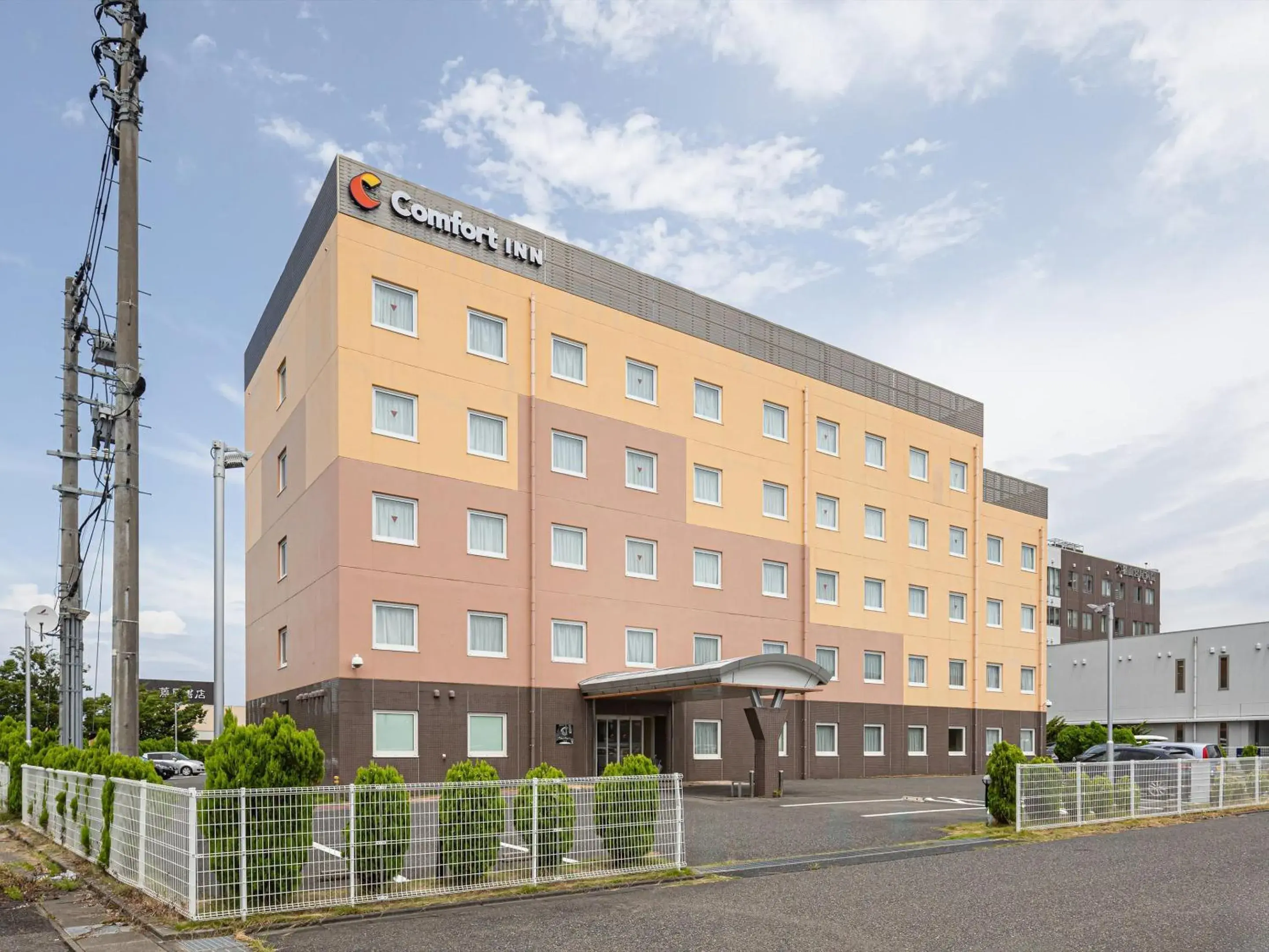Property building in Comfort Inn Niigata Chuo Inter Property building in Comfort Inn Niigata Chuo Inter