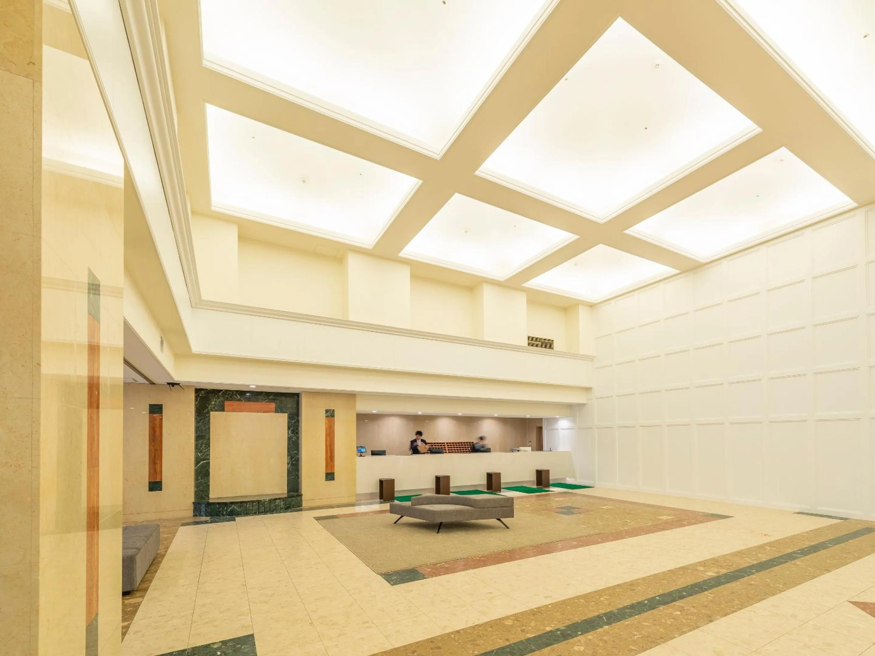 Lobby or reception in Noboribetsu Manseikaku