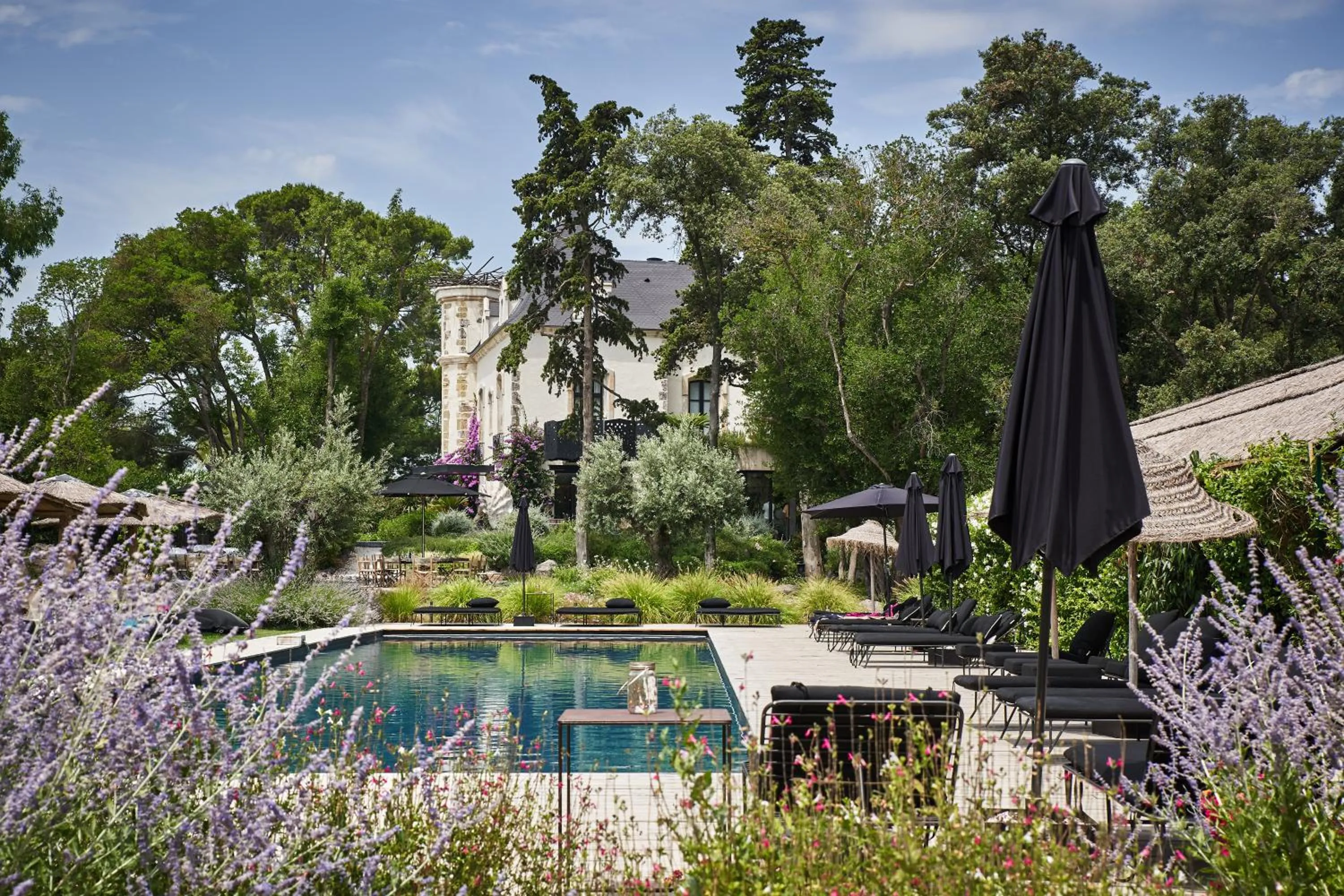 Swimming pool in Domaine Tarbouriech, Demeure & Spa