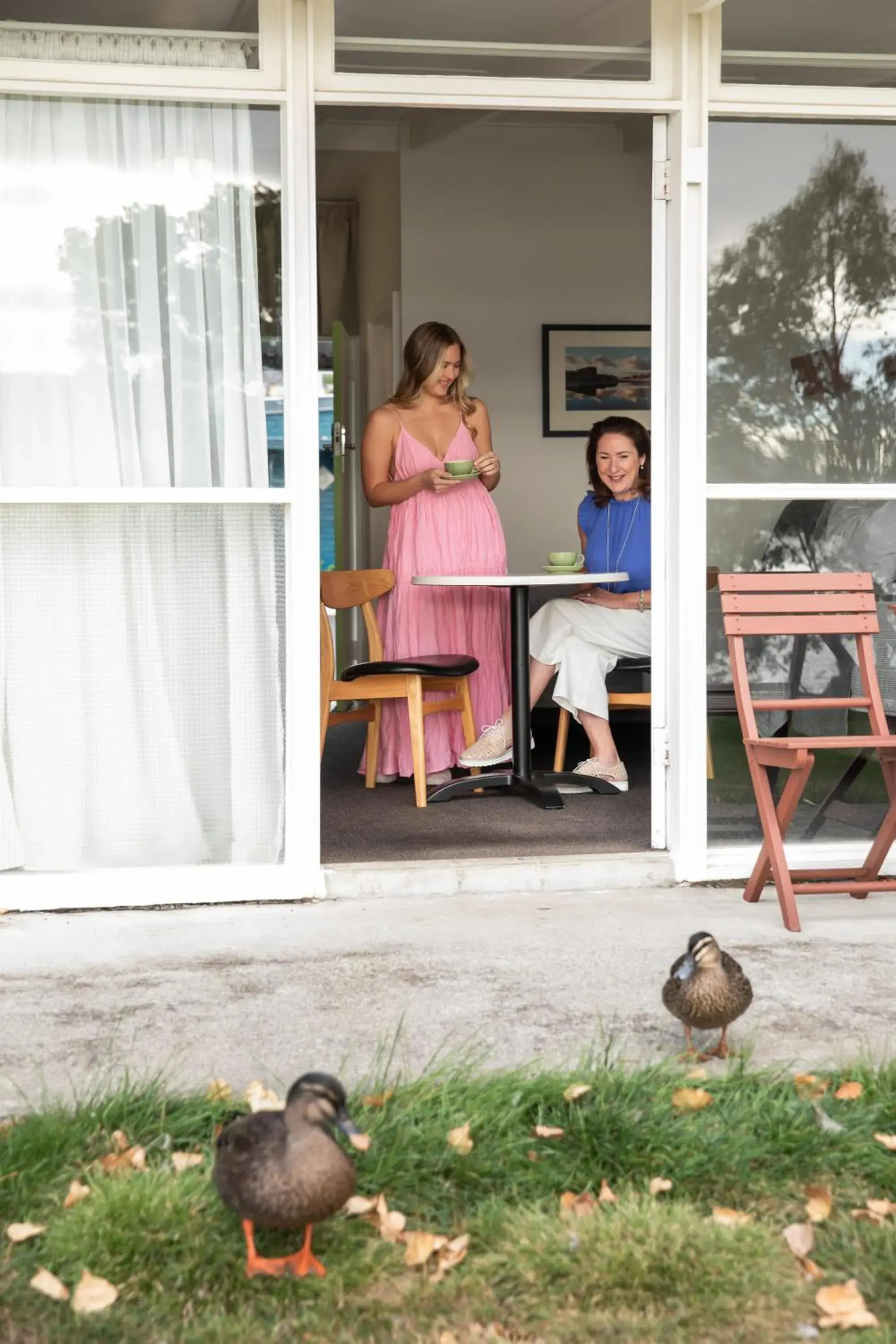 Guests in Riverfront Motel & Restaurant Guests in Riverfront Motel & Restaurant