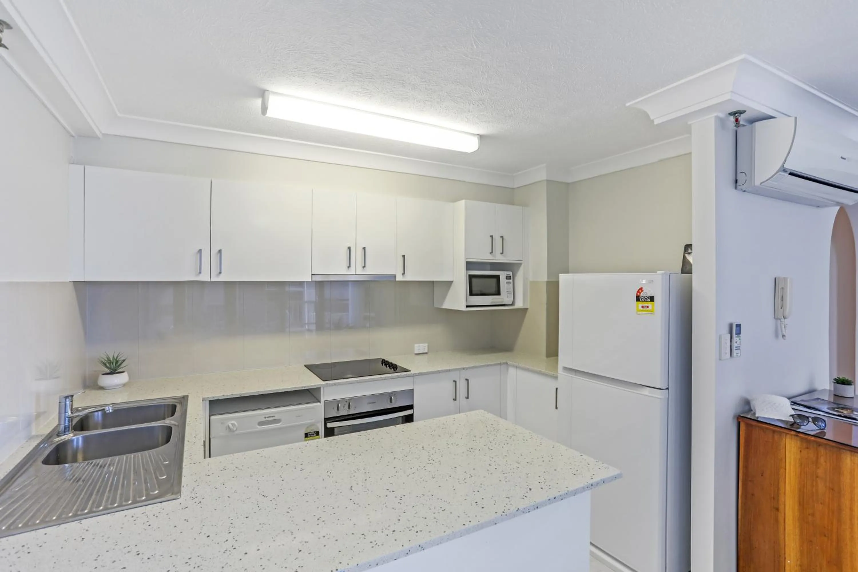 Kitchen or kitchenette in Boulevard North Holiday Apartments
