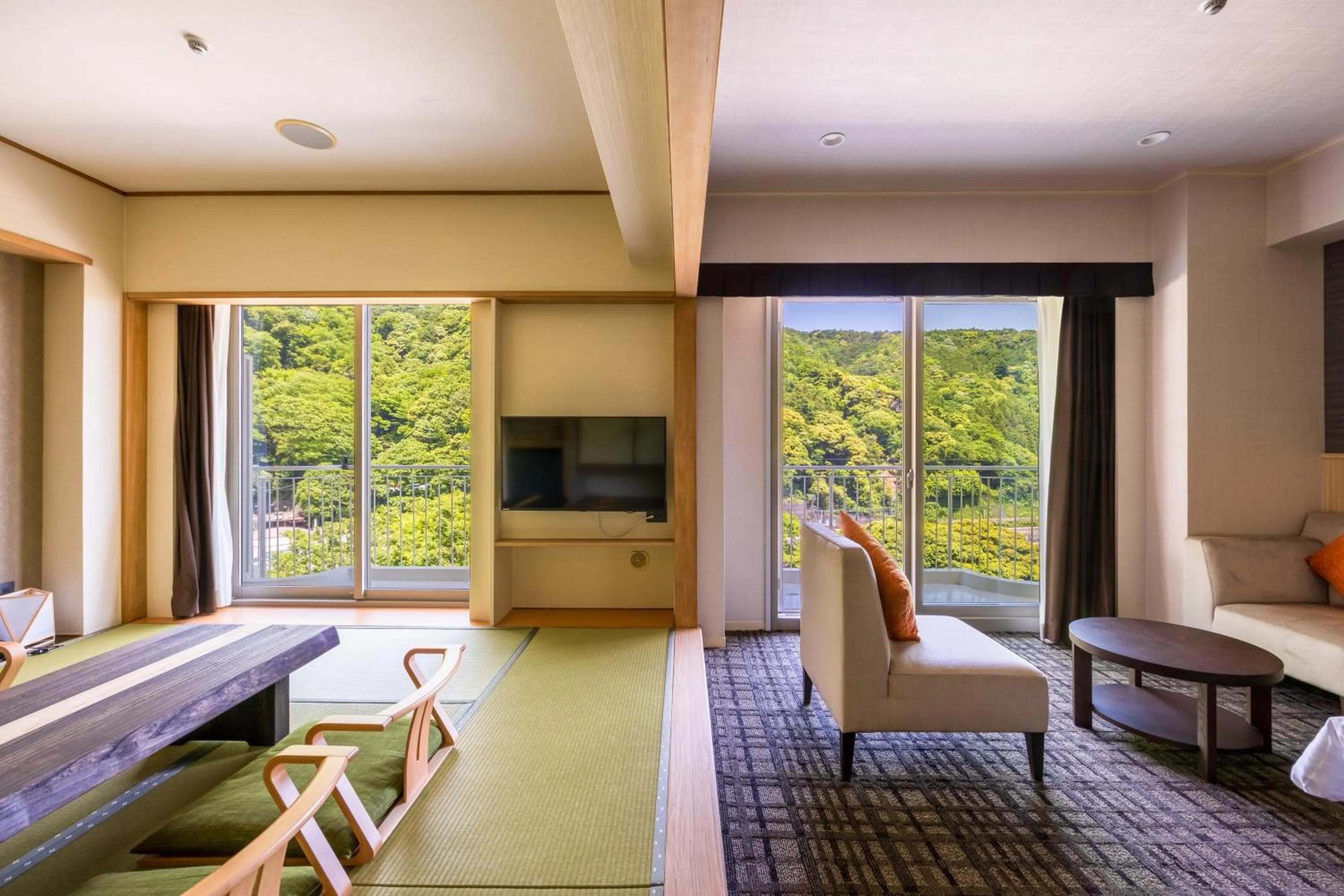 View (from property/room) in Yumoto Fujiya Hotel