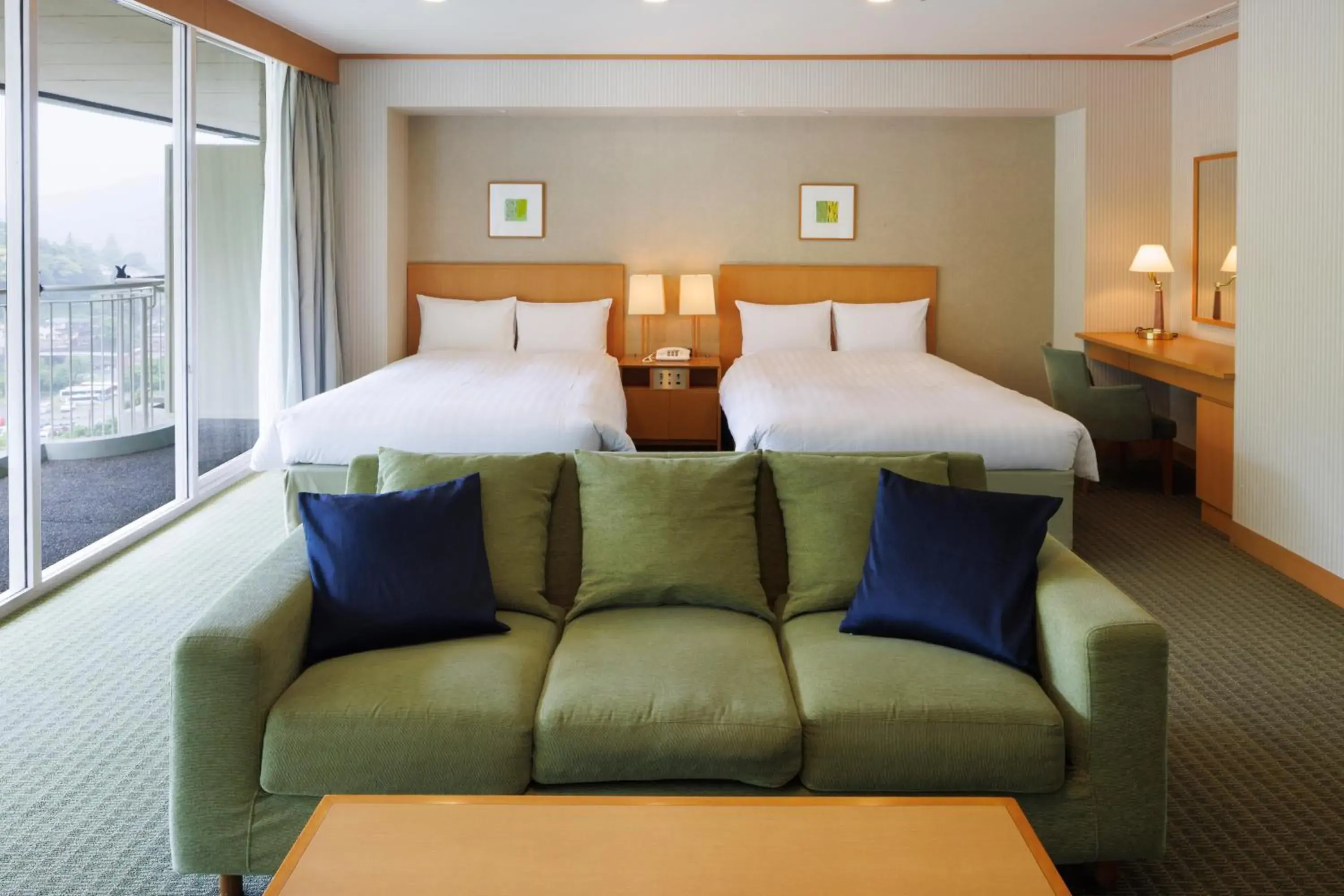 Bed in Yumoto Fujiya Hotel Bed in Yumoto Fujiya Hotel