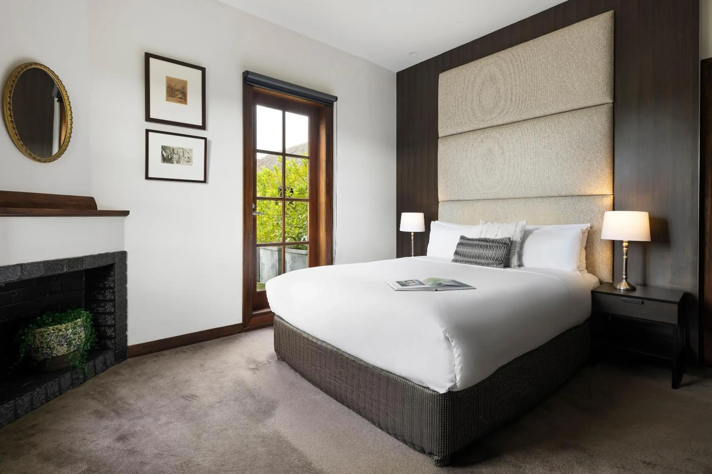 Bedroom, Bed in Mineral Springs Hotel Hepburn Bedroom, Bed in Mineral Springs Hotel Hepburn