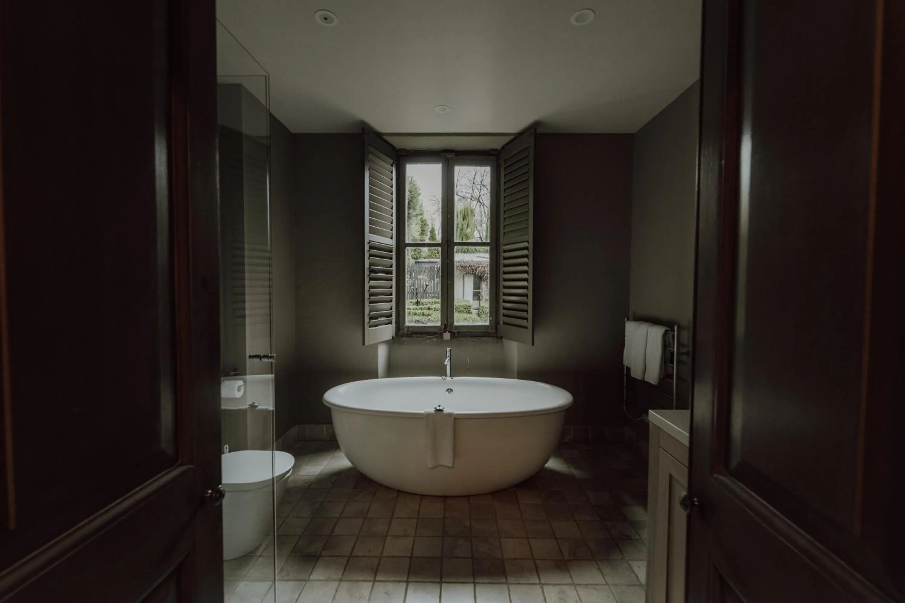 Bathroom in Mineral Springs Hotel Hepburn