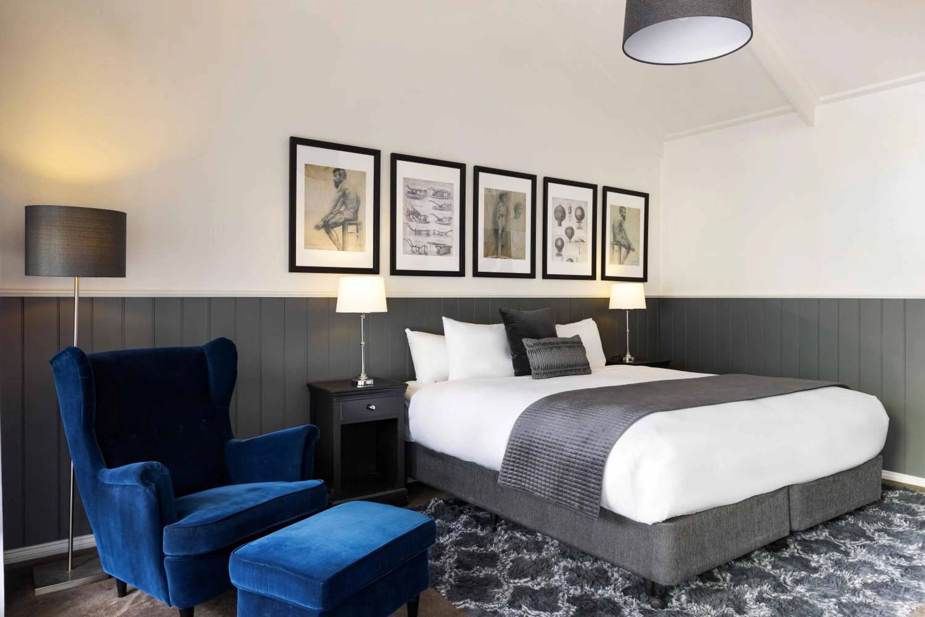 Bed in Mineral Springs Hotel Hepburn