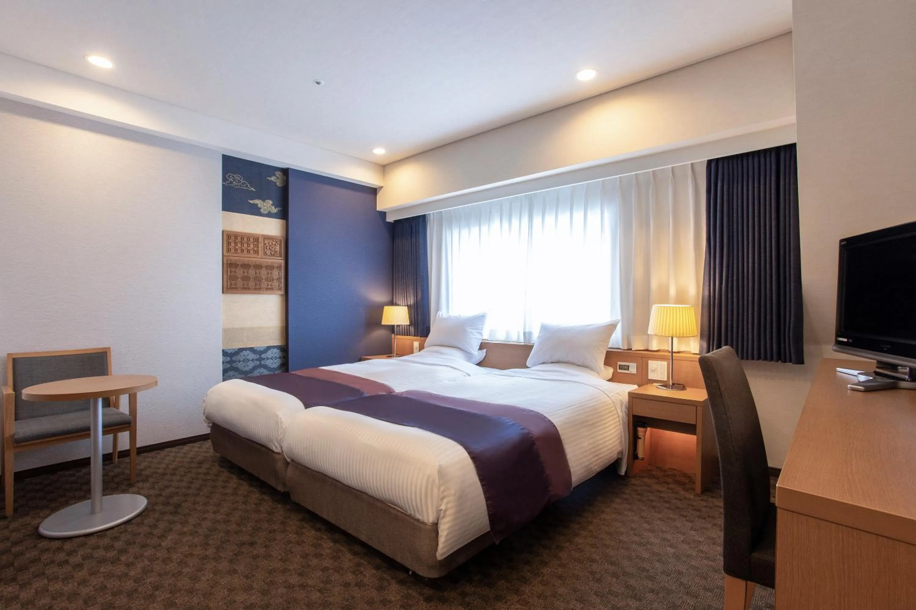 Photo of the whole room, Bed in Art Hotel Hirosaki City
