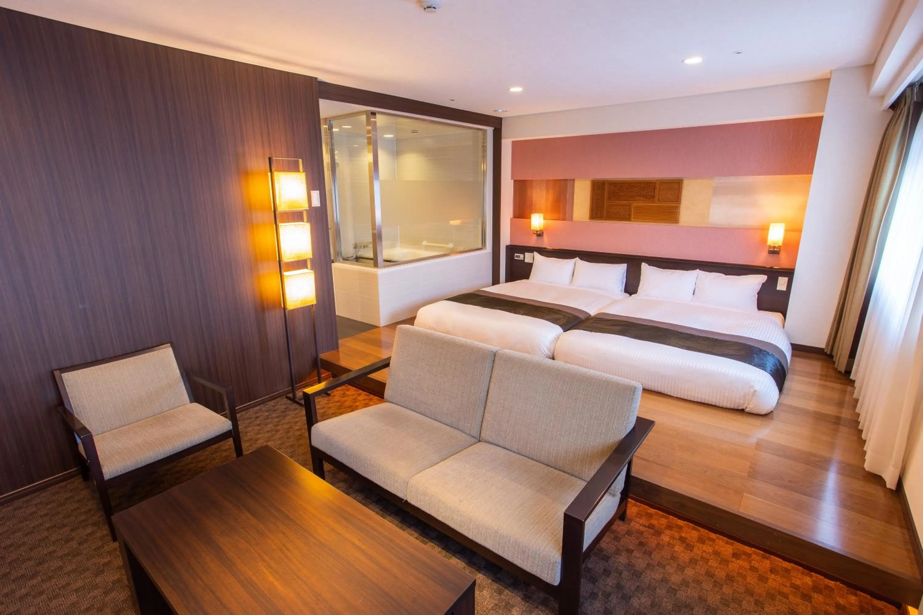 Photo of the whole room, Bed in Art Hotel Hirosaki City