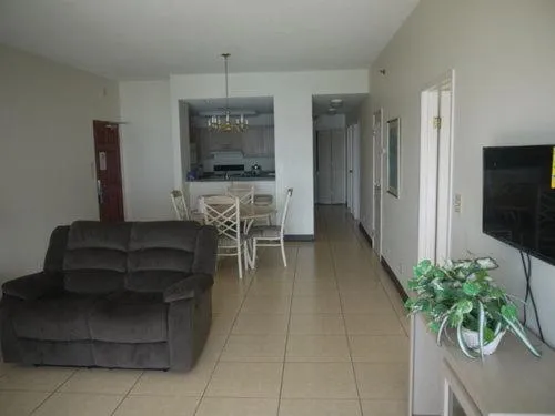 Living room in Aquarius Beach Tower