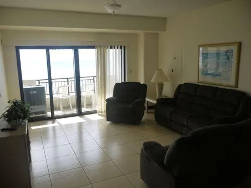 Living room in Aquarius Beach Tower