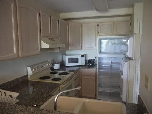 Kitchen or kitchenette in Aquarius Beach Tower