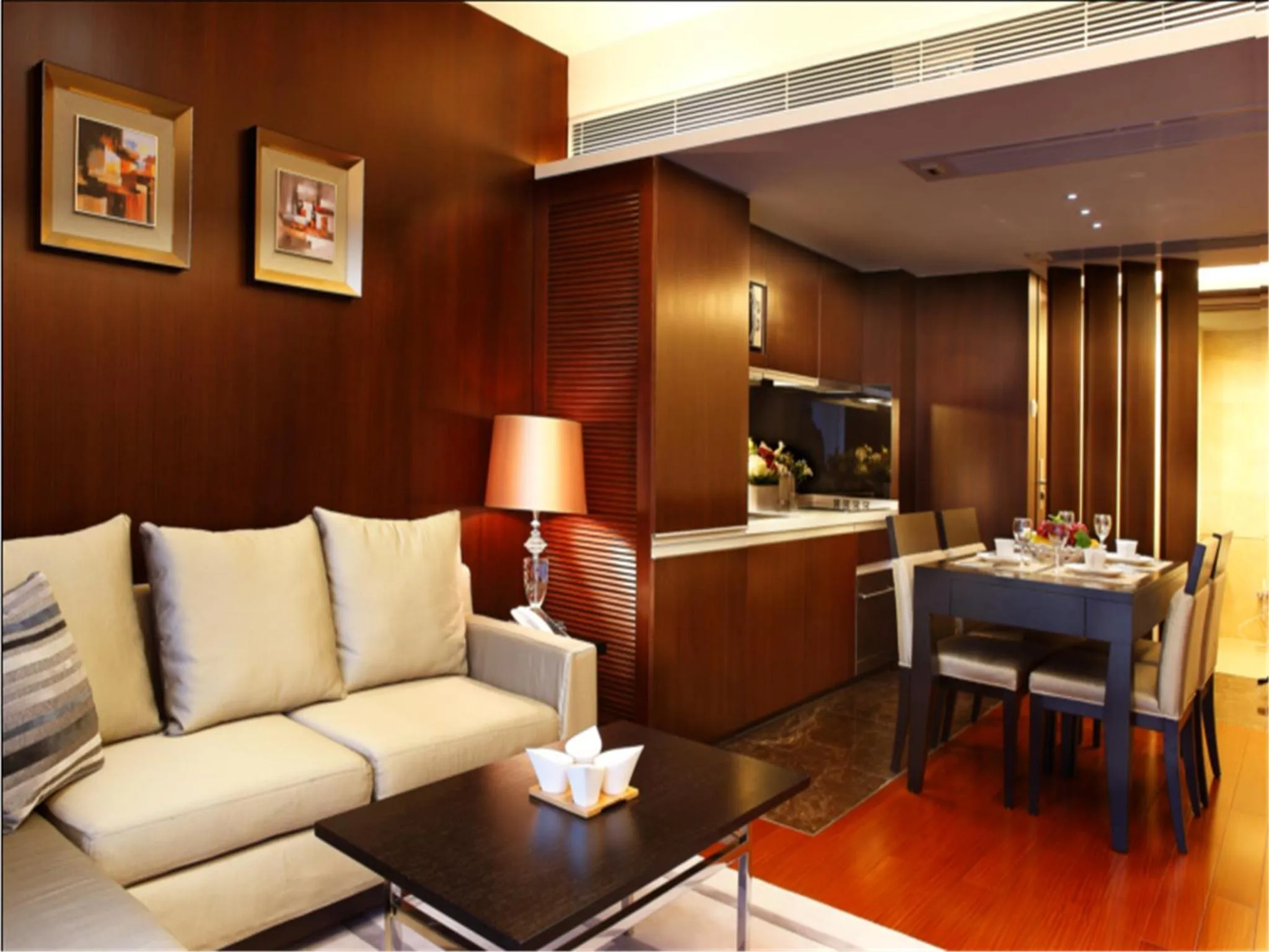 Living room in 广州友和酒店Yuwa Hotel-Free Shuttle Bus to Canton Fair Complex DuringCanton Fair Period