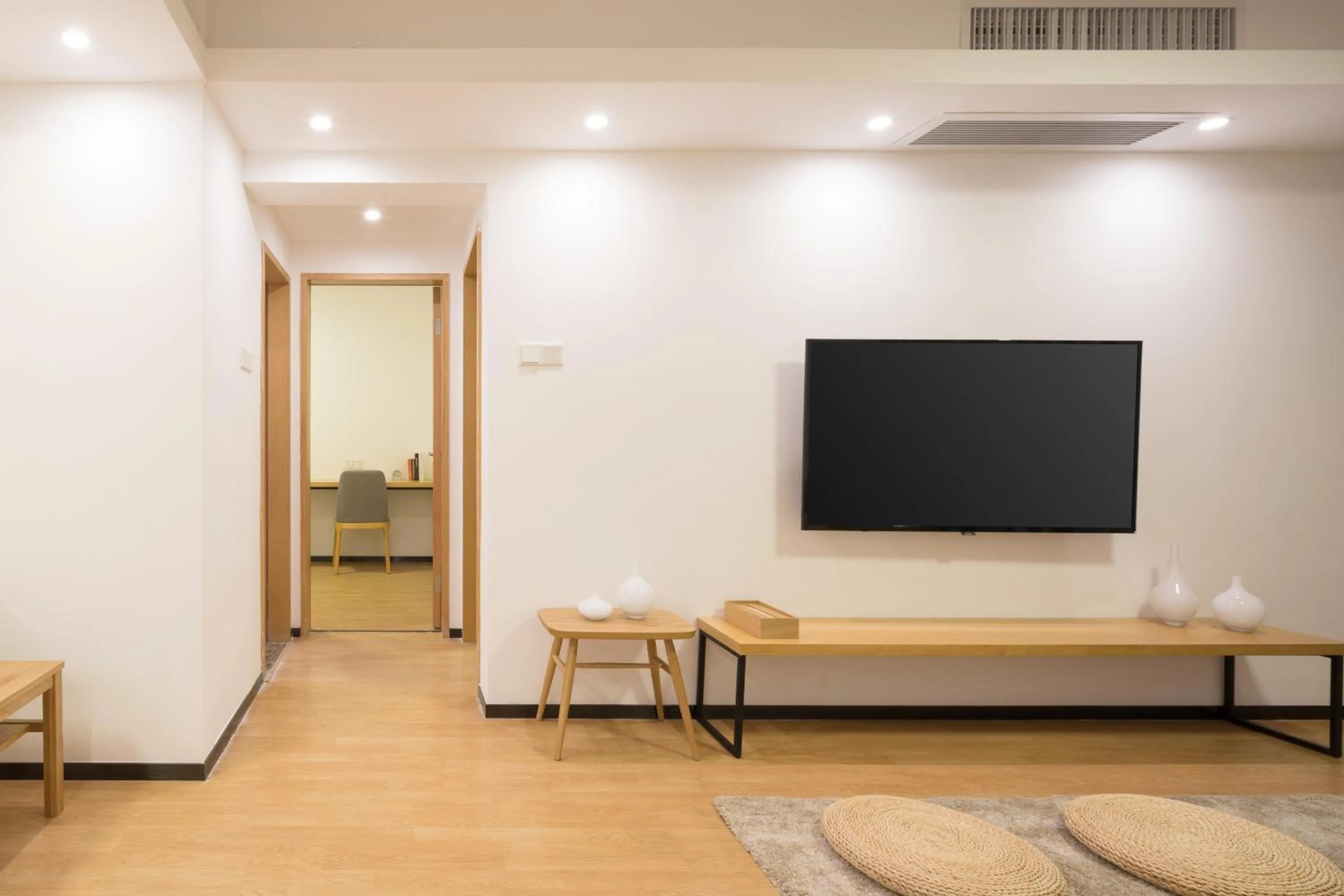 Living room in 广州友和酒店Yuwa Hotel-Free Shuttle Bus to Canton Fair Complex DuringCanton Fair Period