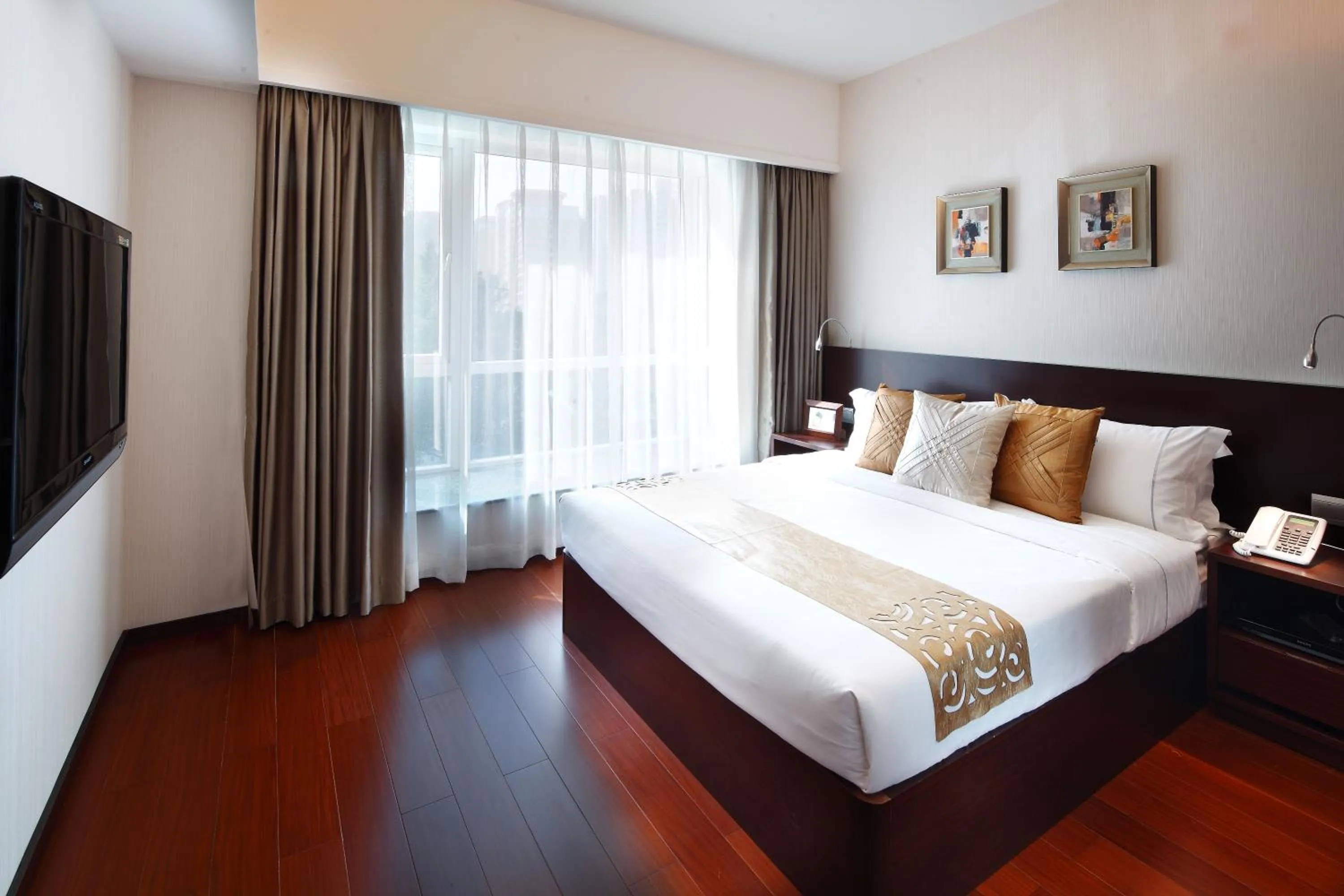Bedroom, Bed in 广州友和酒店Yuwa Hotel-Free Shuttle Bus to Canton Fair Complex DuringCanton Fair Period
