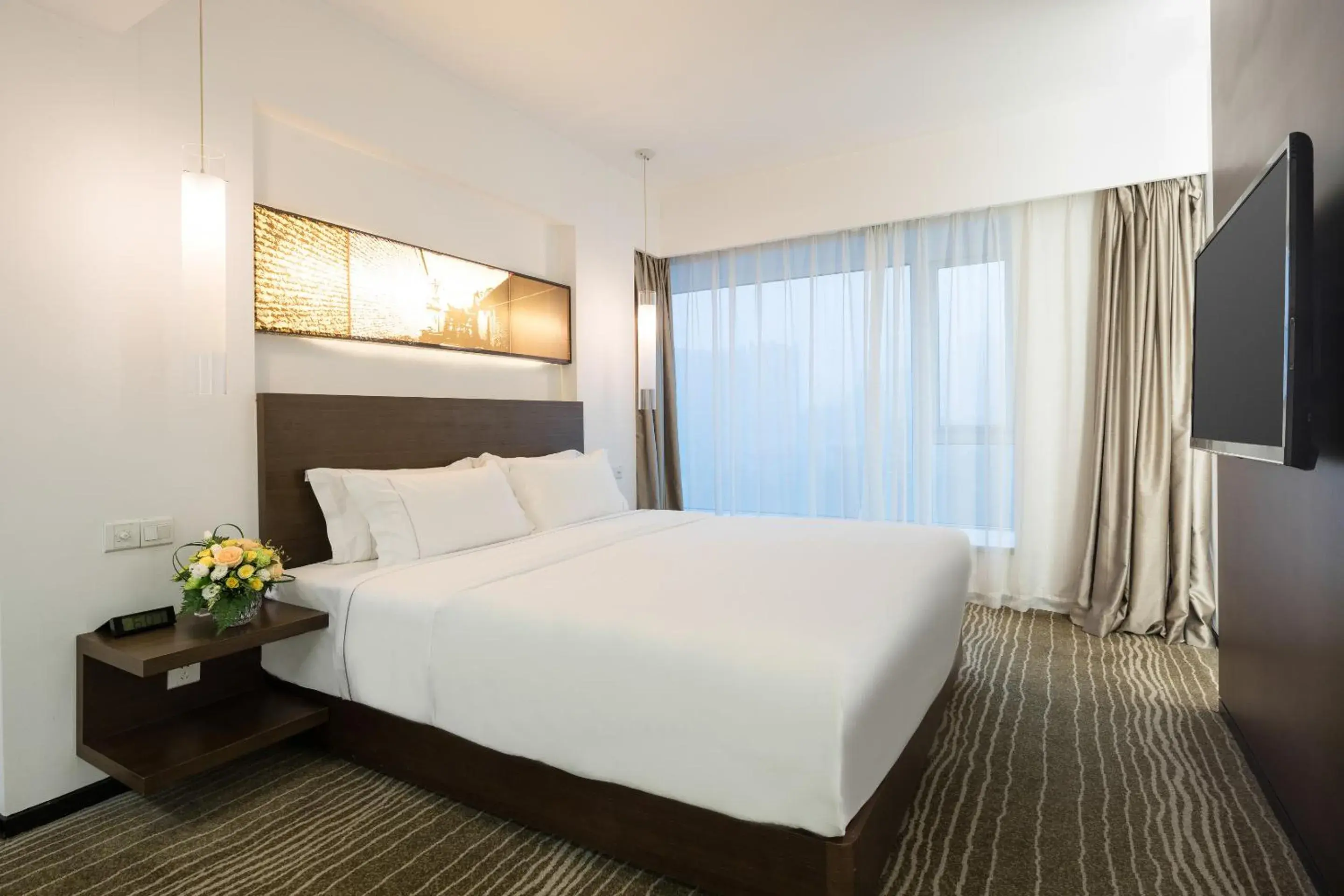 Bedroom, Bed in Yuwa Hotel