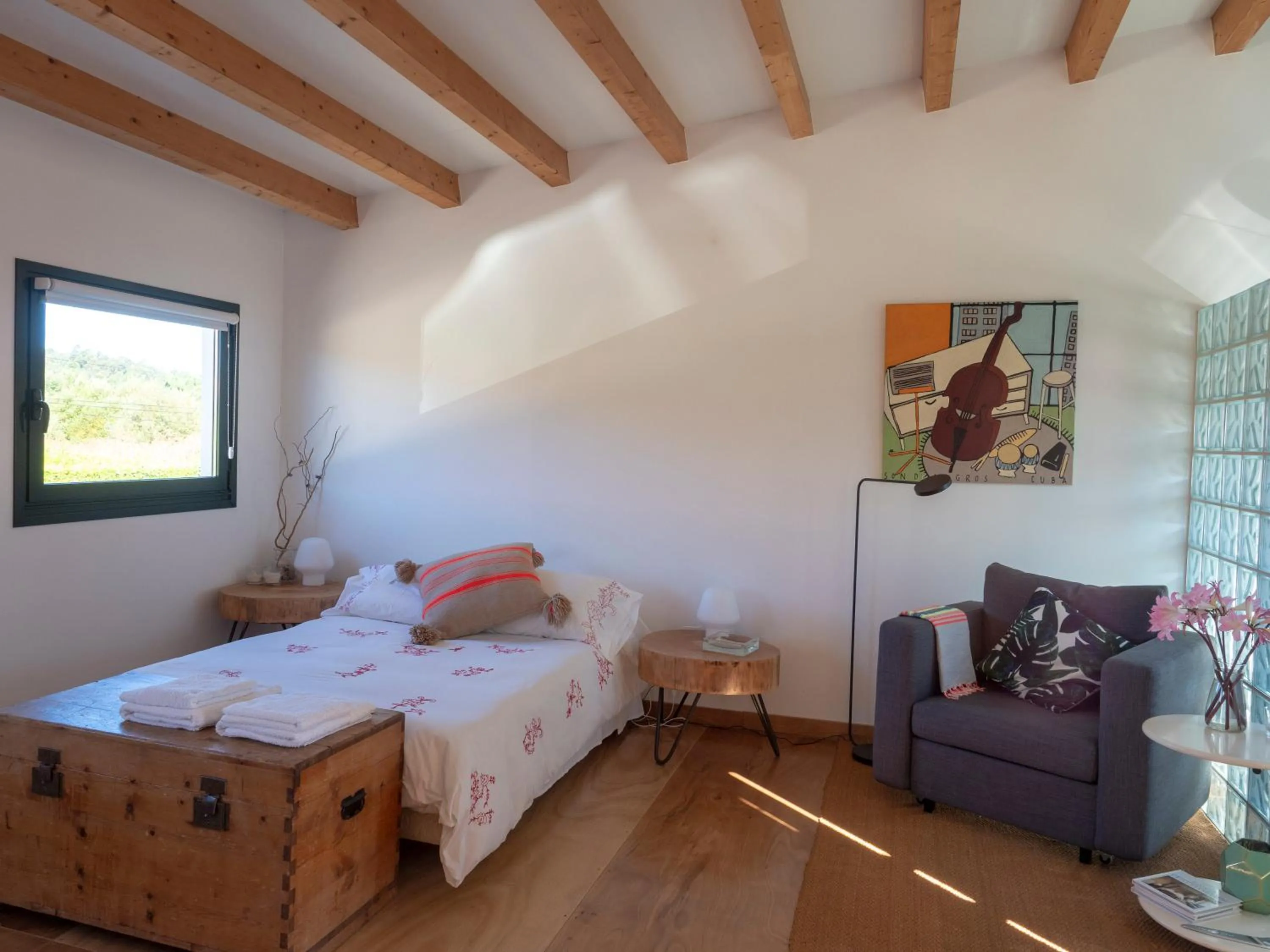 Bed in Casa Lourido