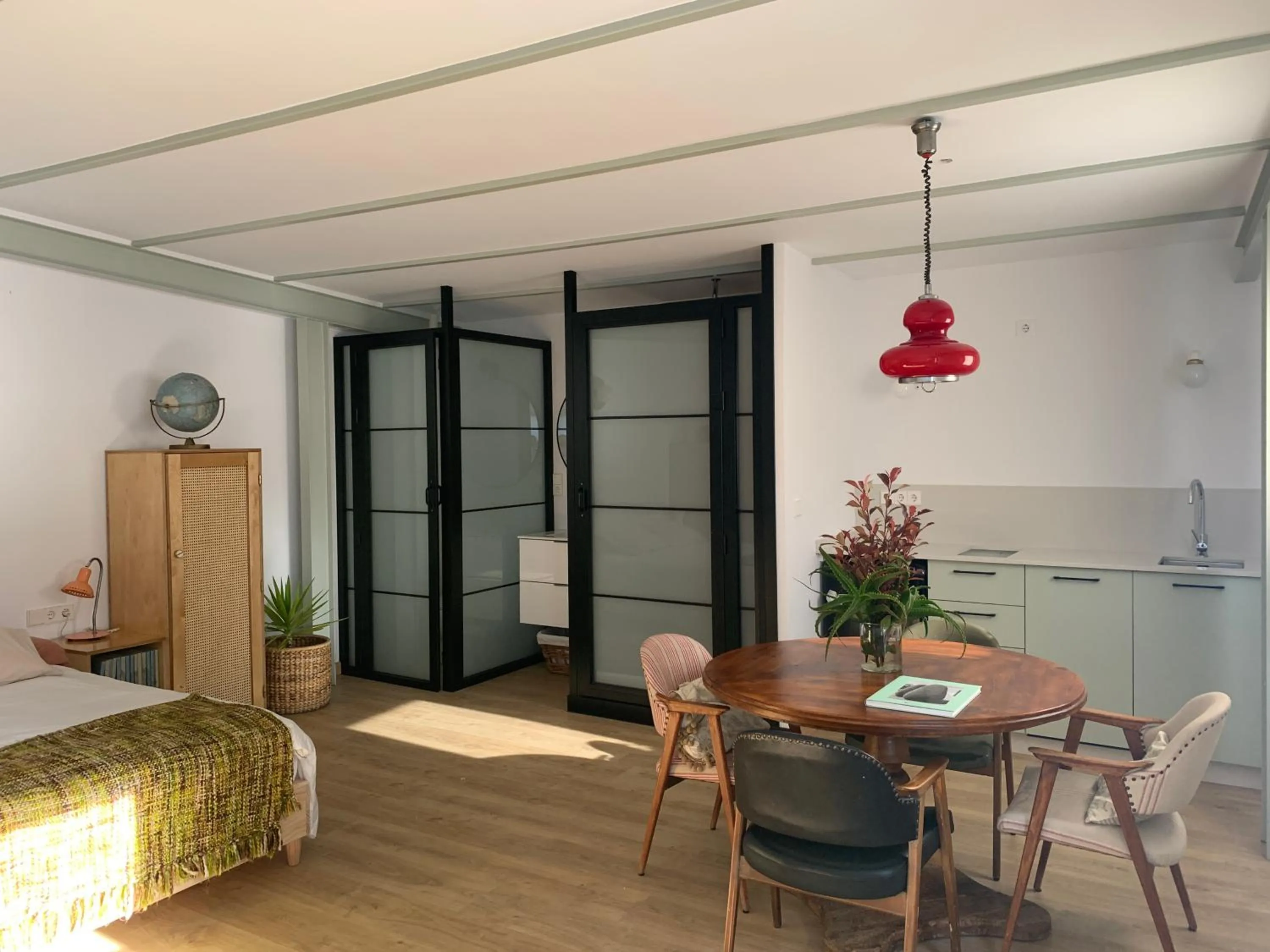 Kitchen or kitchenette in Casa Lourido
