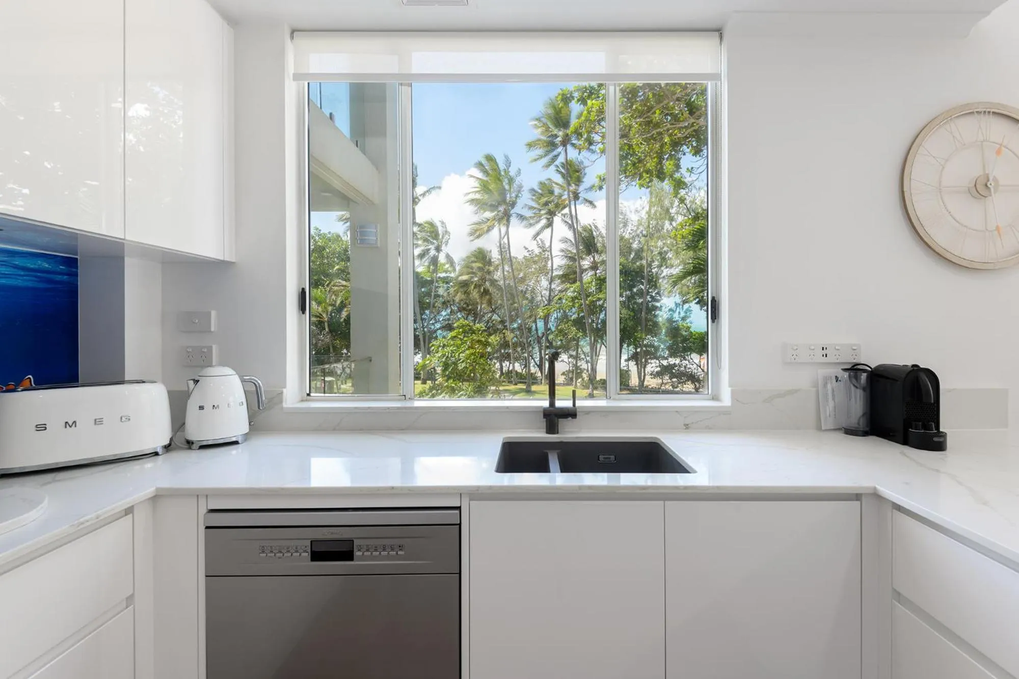 Kitchen or kitchenette in Beaches Holiday Apartments - Official Onsite Reception & Check In