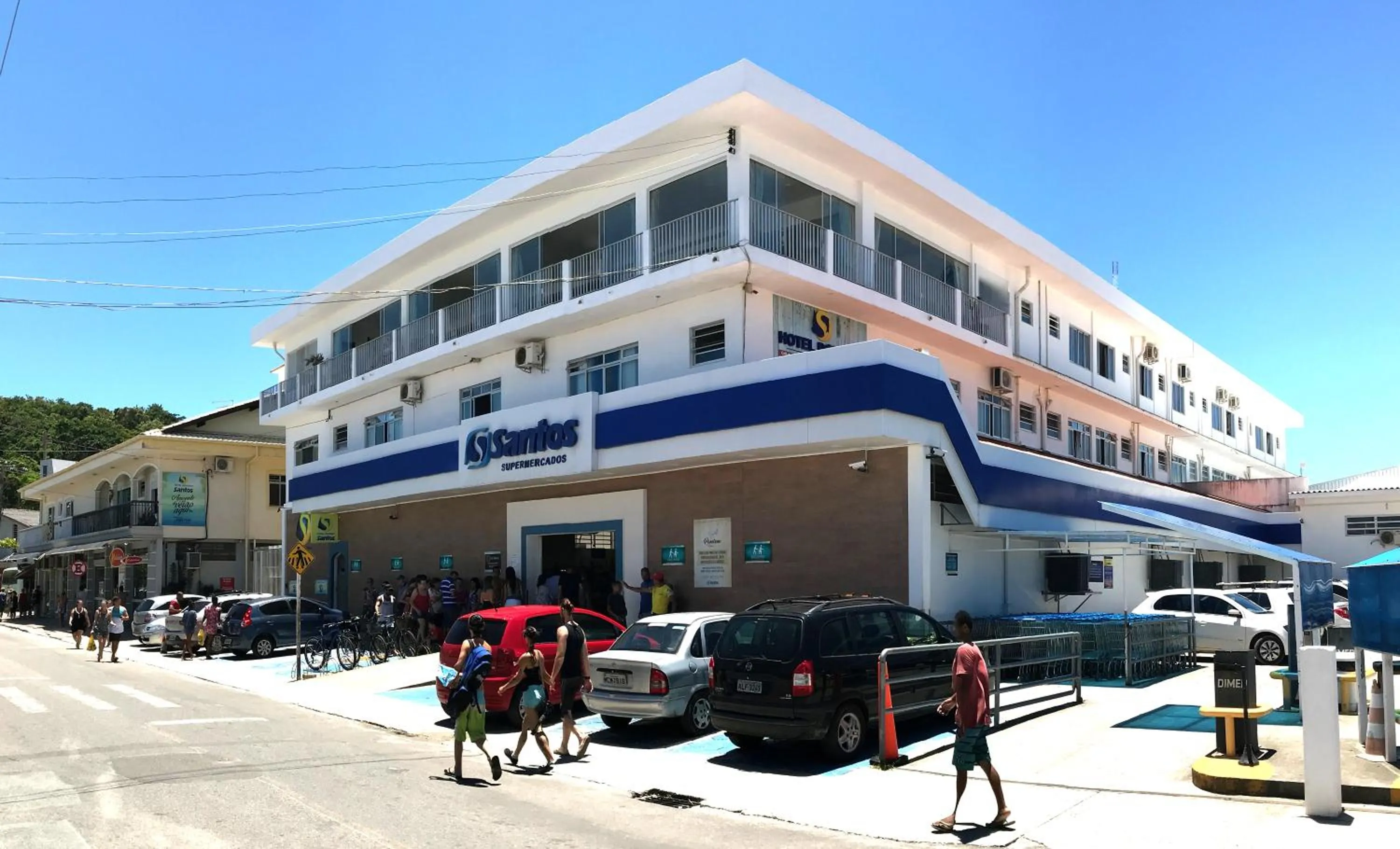 Facade/entrance in Hotel Pousada Santos