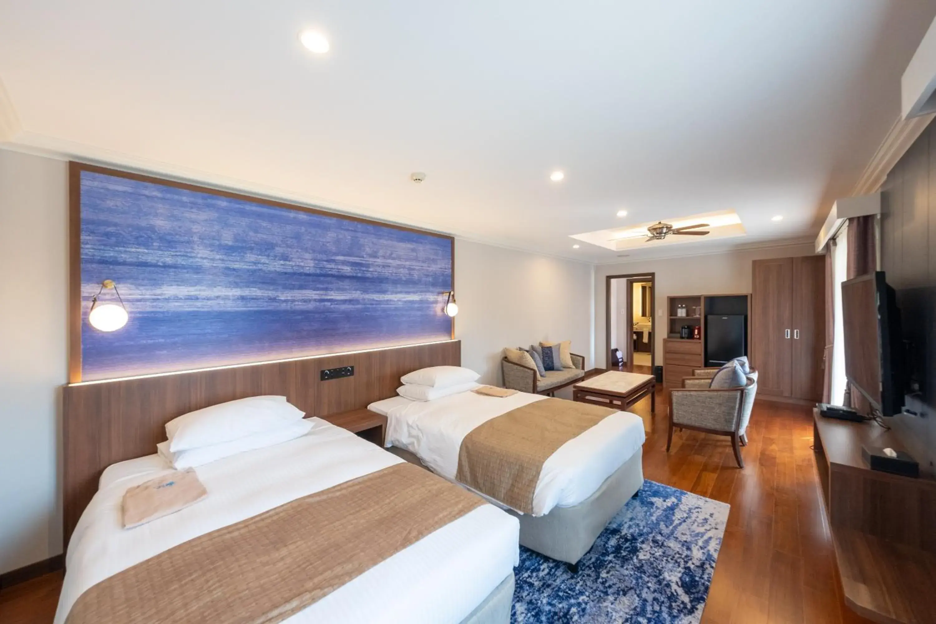 Photo of the whole room, Bed in Okuma Private Beach & Resort Photo of the whole room, Bed in Okuma Private Beach & Resort