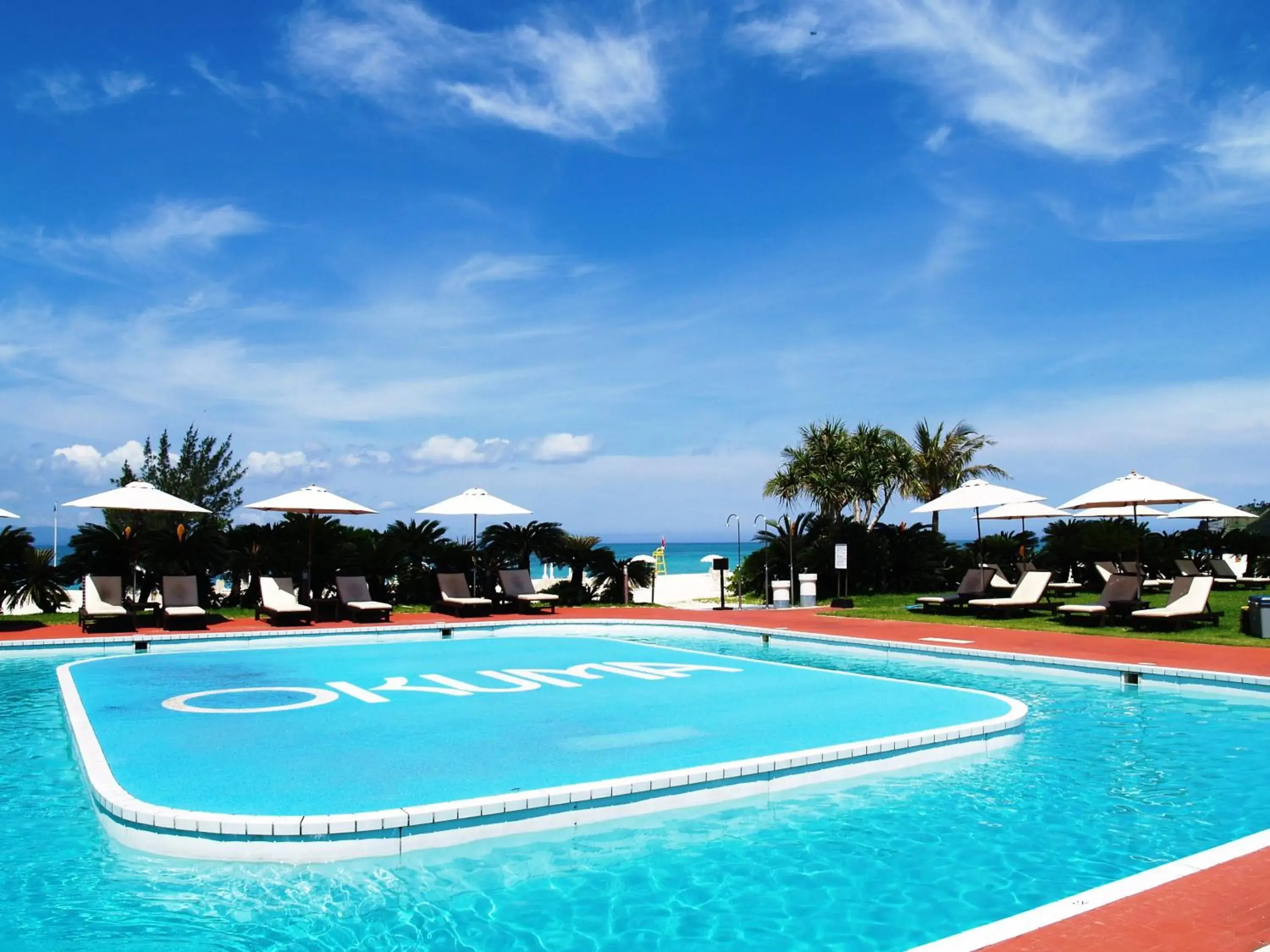 Swimming pool in Okuma Private Beach & Resort Swimming pool in Okuma Private Beach & Resort
