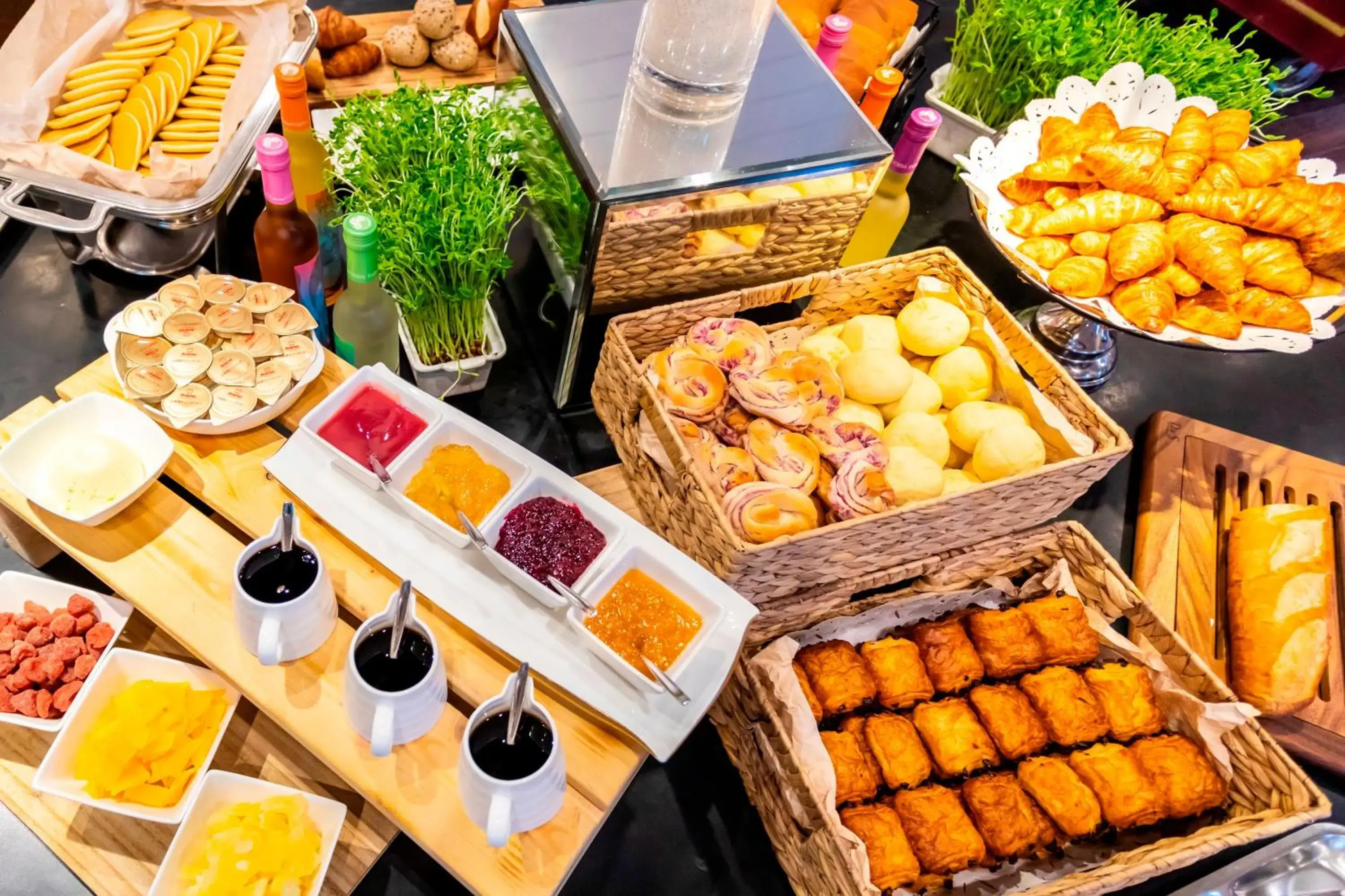 Buffet breakfast in Okuma Private Beach & Resort Buffet breakfast in Okuma Private Beach & Resort