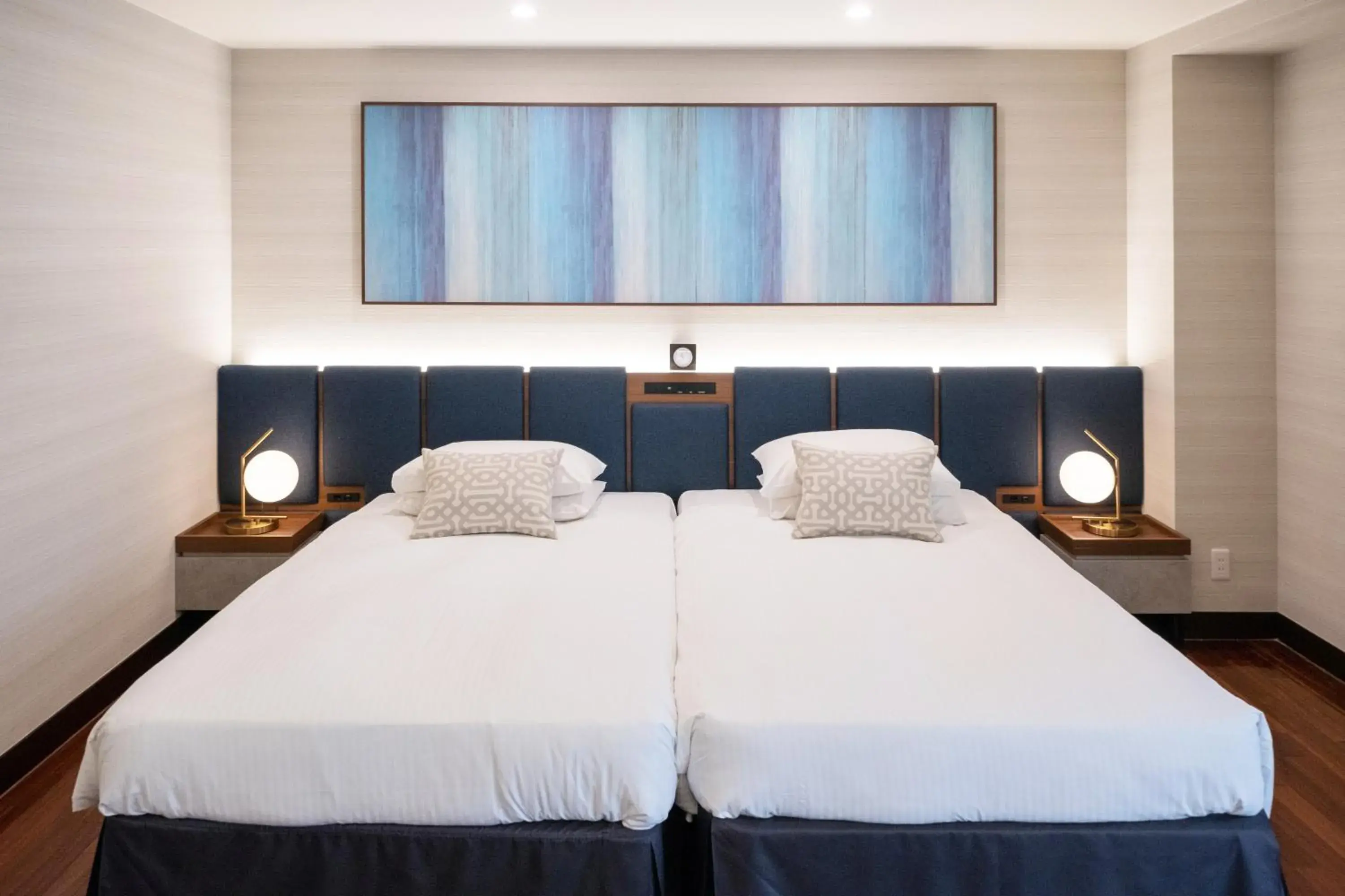 Bed in Okuma Private Beach & Resort Bed in Okuma Private Beach & Resort