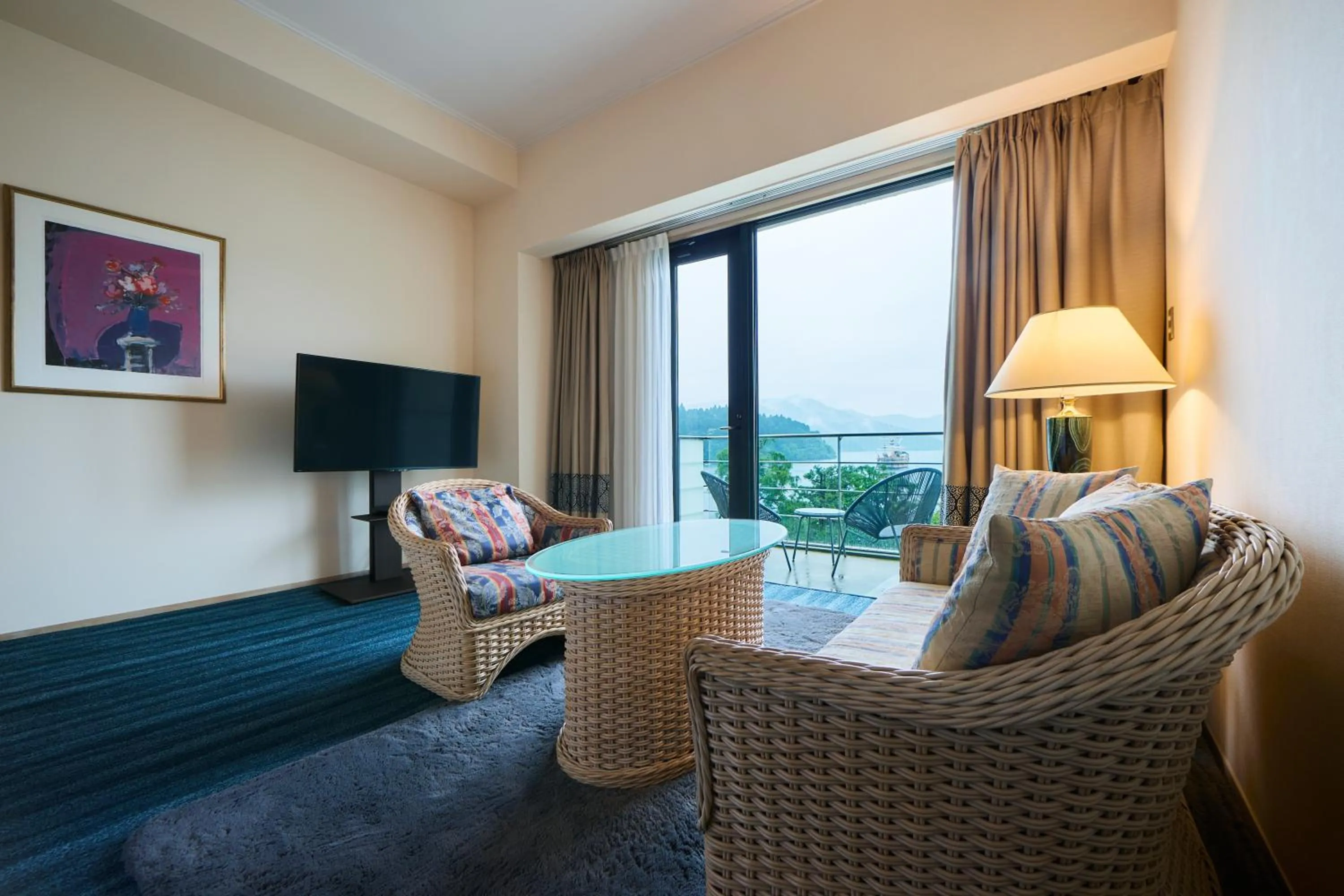 Decorative detail in Hakone Hotel