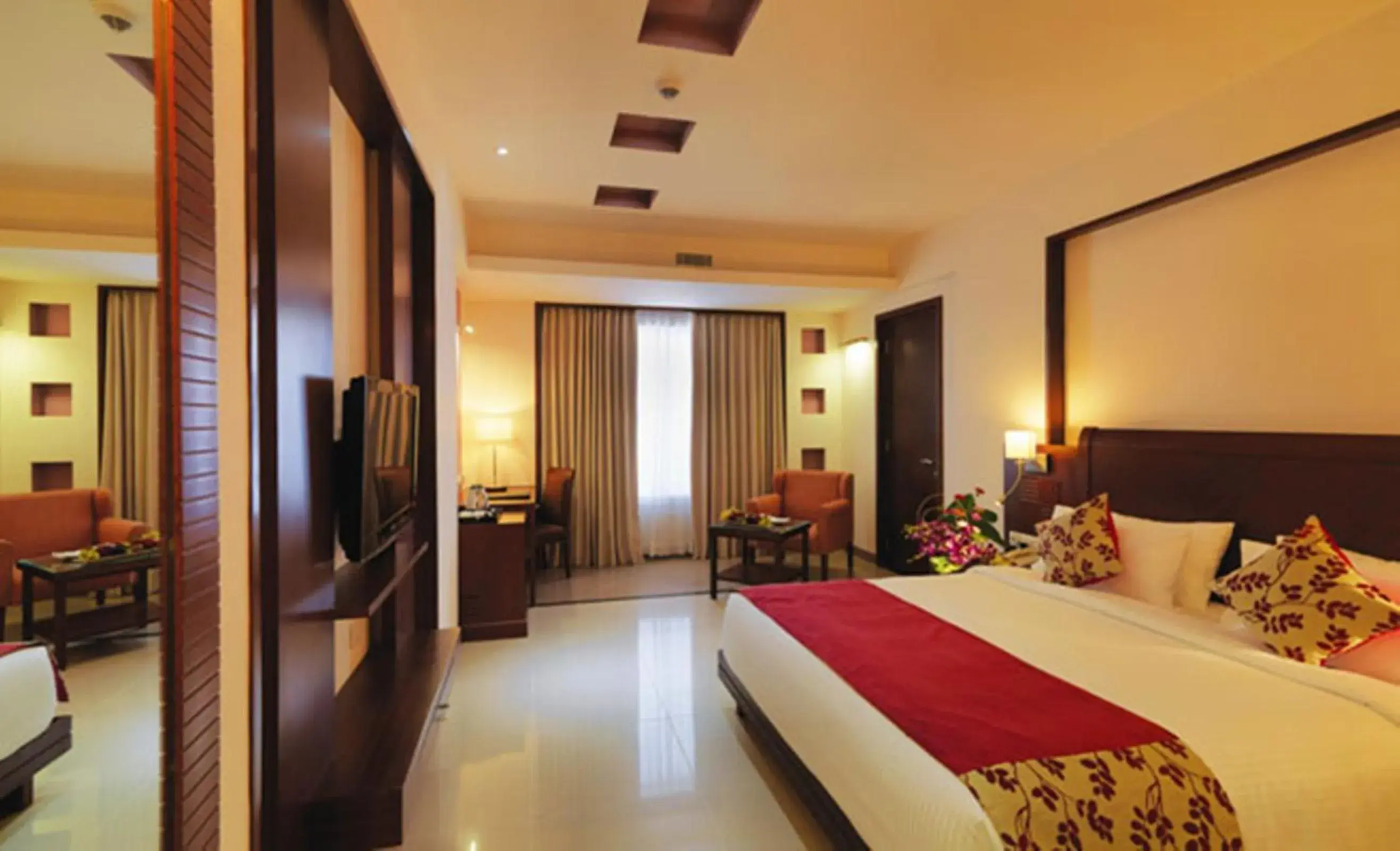 Bedroom, Bed in Royal Orchid Central, Shimoga Bedroom, Bed in Royal Orchid Central, Shimoga