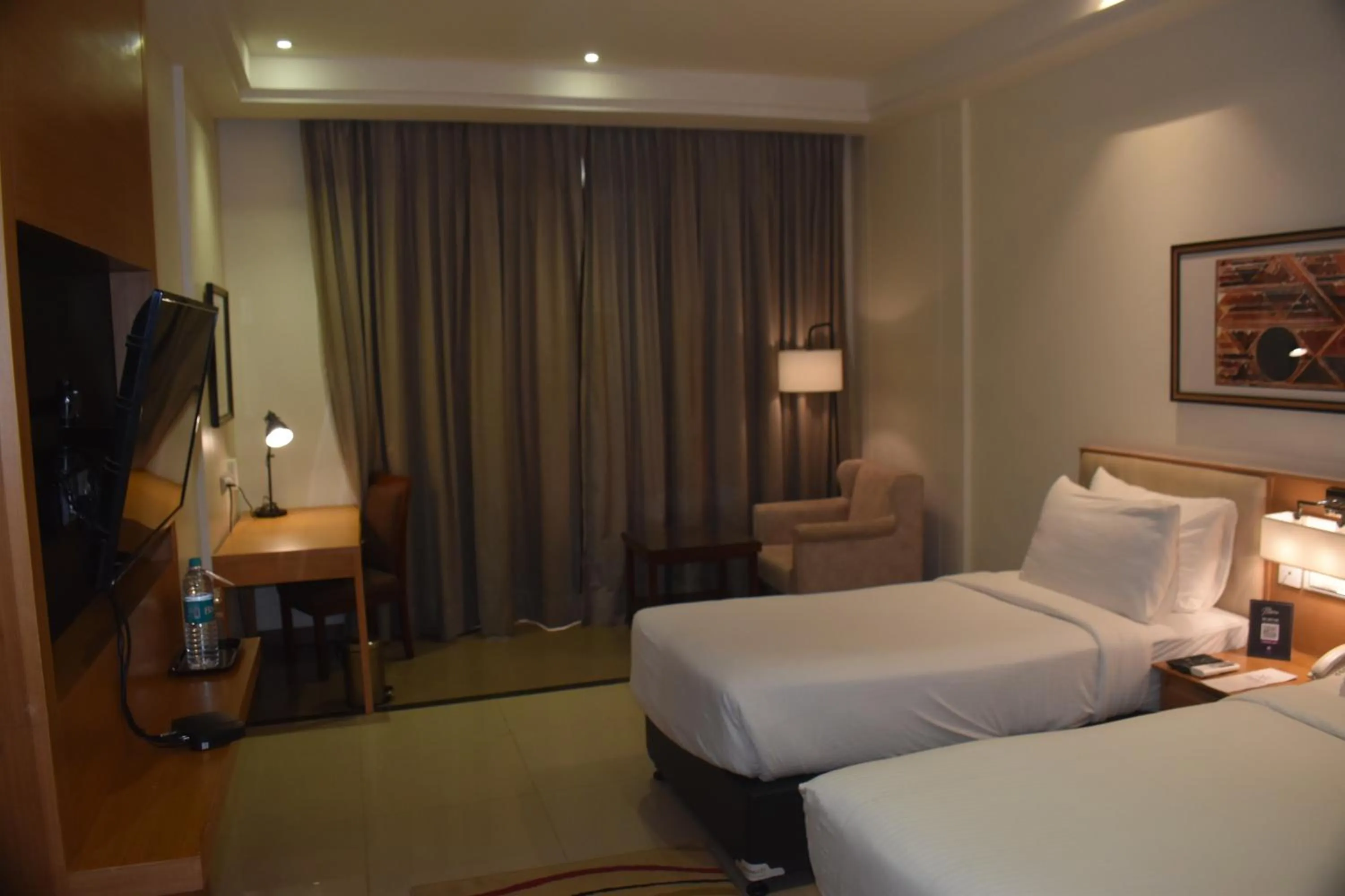 Bed in Royal Orchid Central, Shimoga