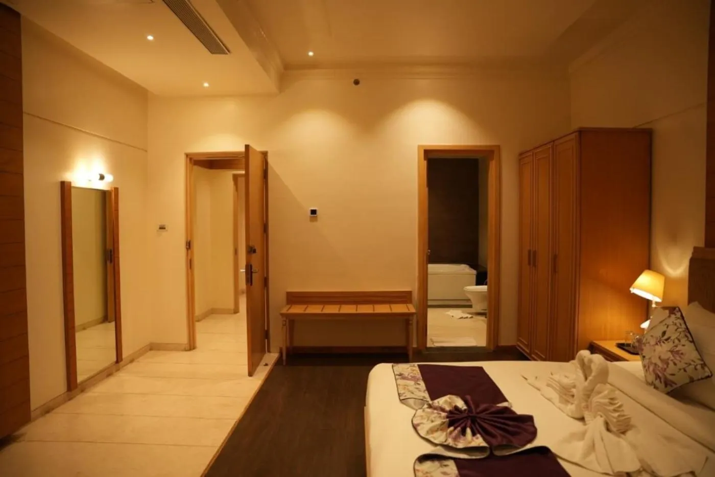 Bedroom, Bed in Royal Orchid Central, Shimoga