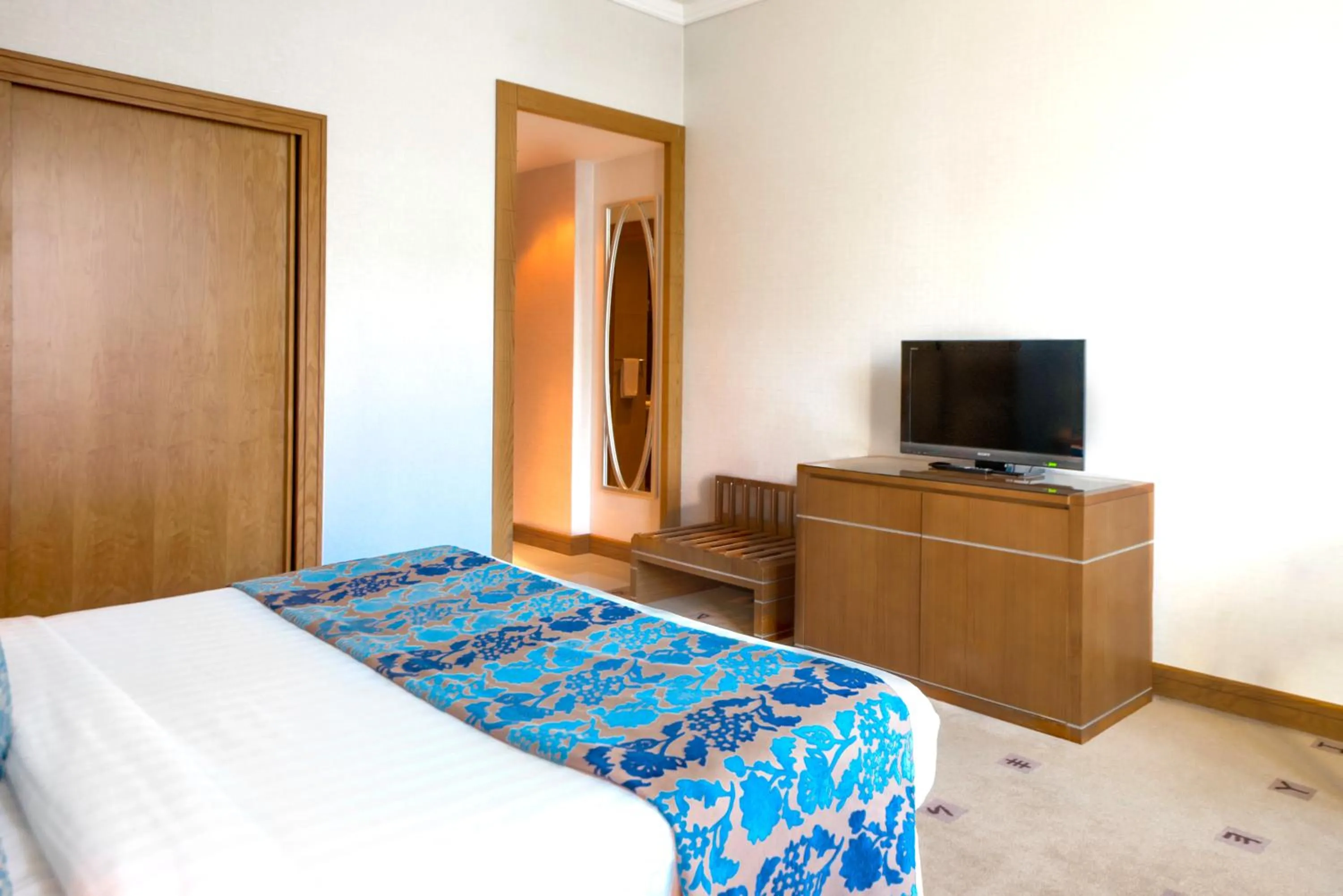 Bed in Marina Byblos Hotel