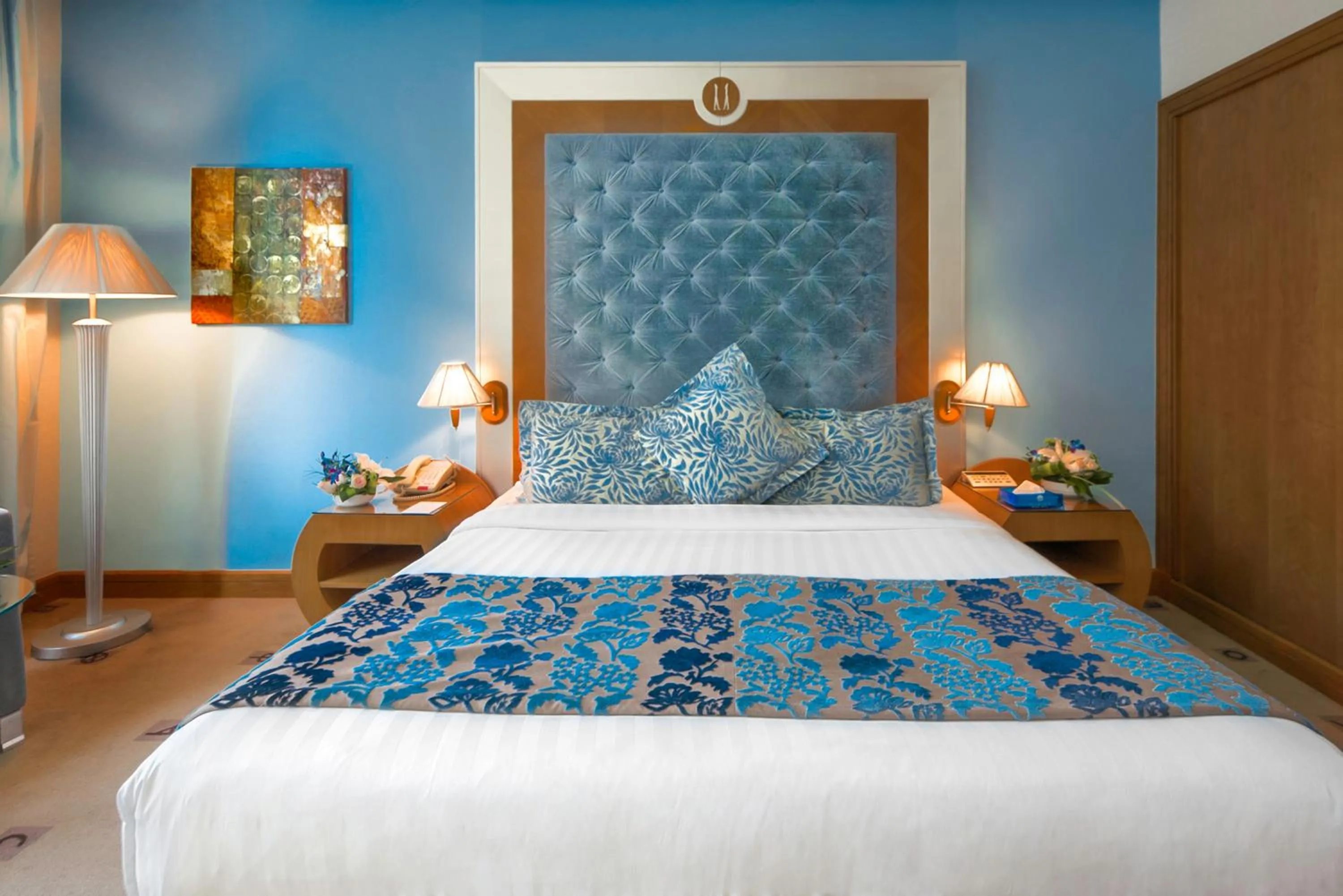 Bed in Marina Byblos Hotel