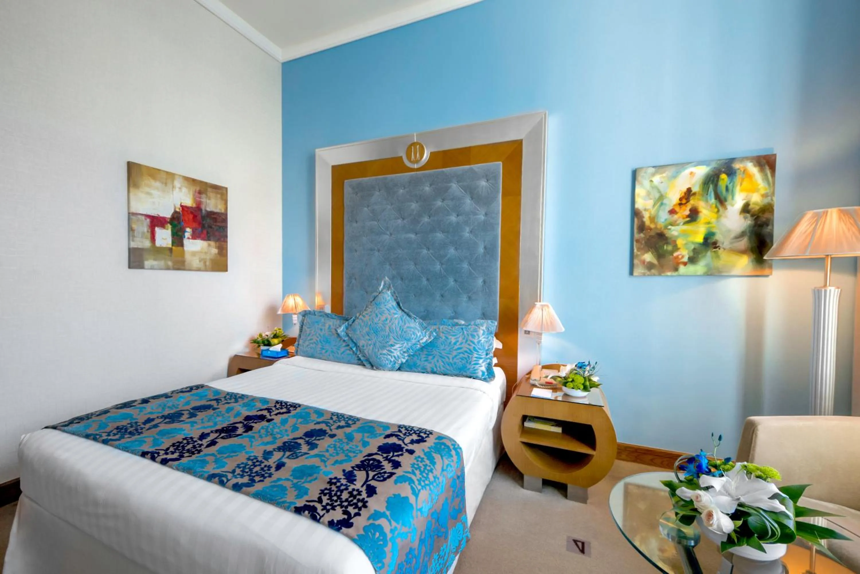 Bed in Marina Byblos Hotel