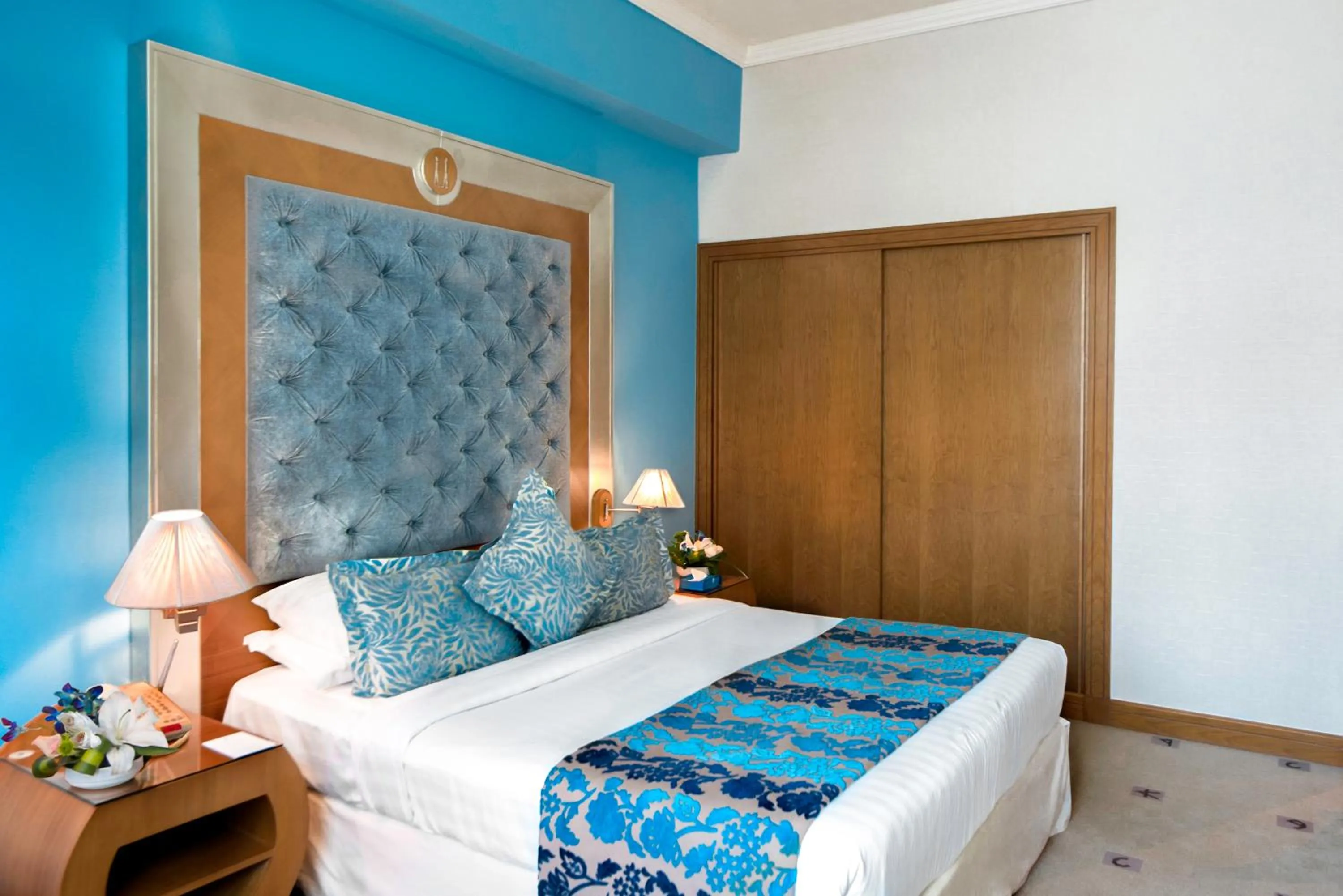 Bed in Marina Byblos Hotel