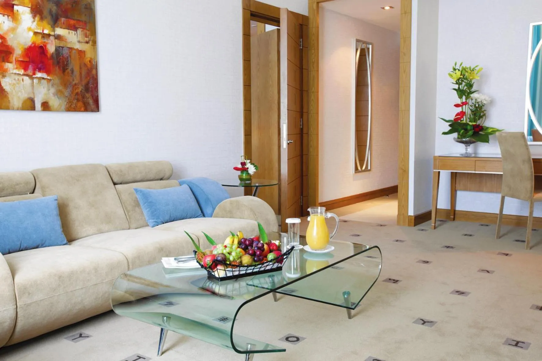 Seating area in Marina Byblos Hotel