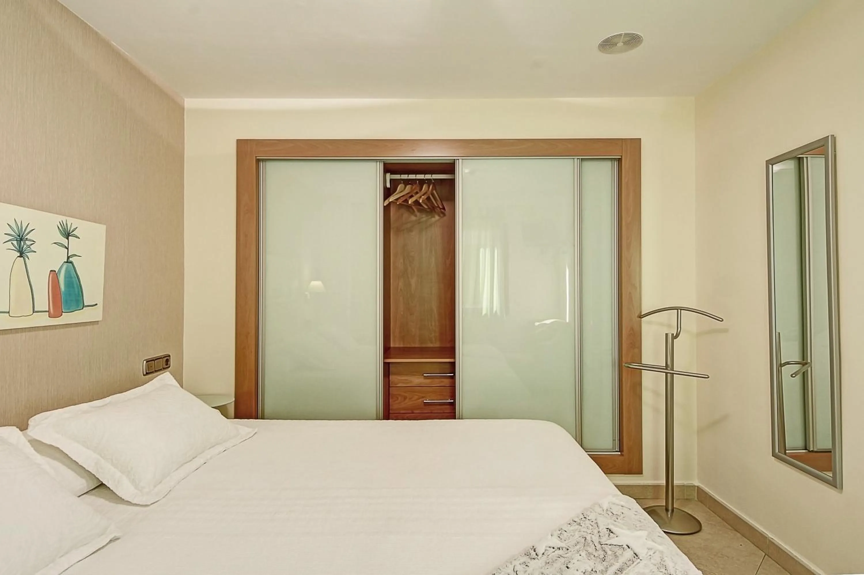 Bed in Apartamentos Turísticos Centro