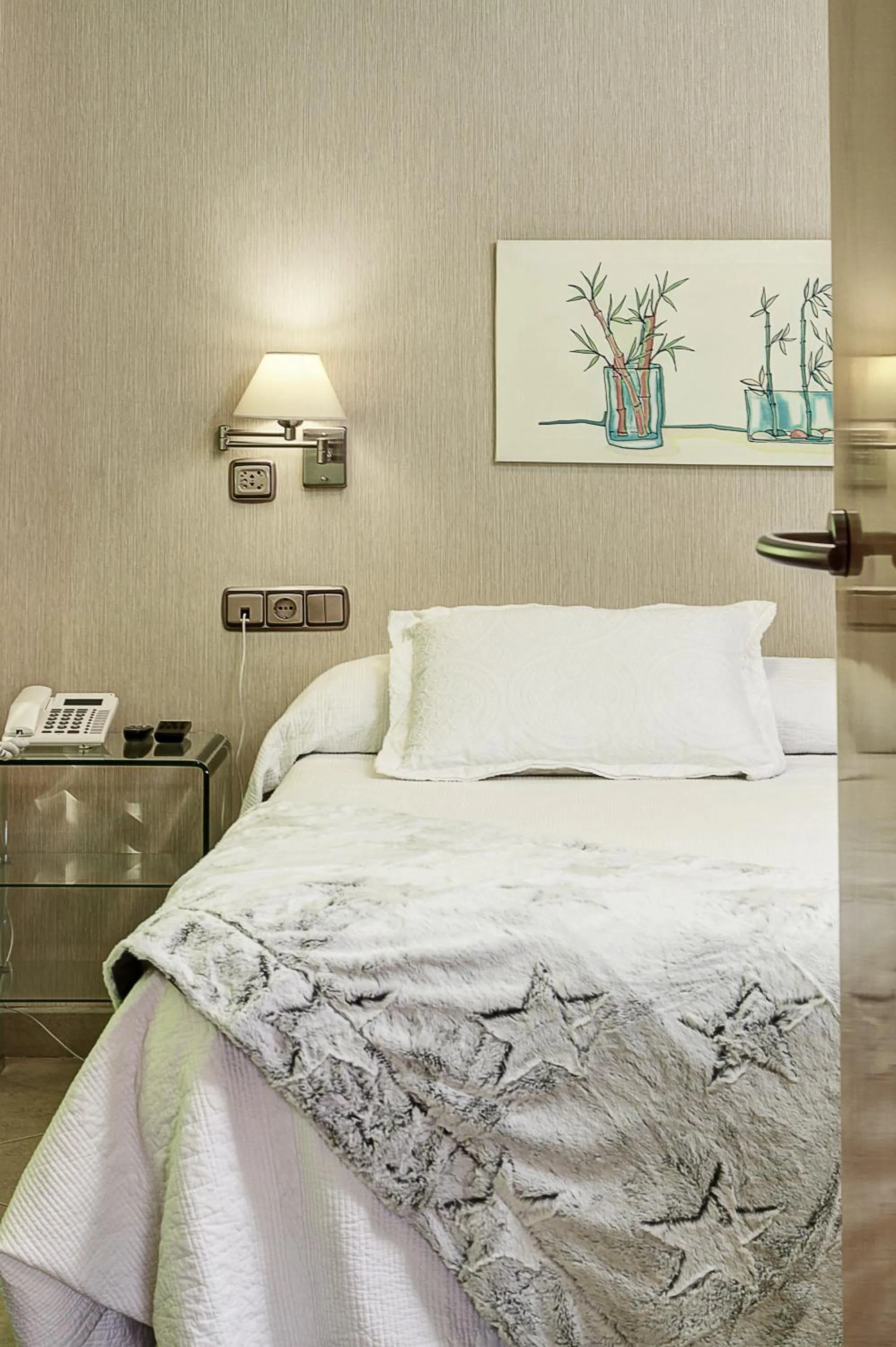 Bed in Apartamentos Turísticos Centro