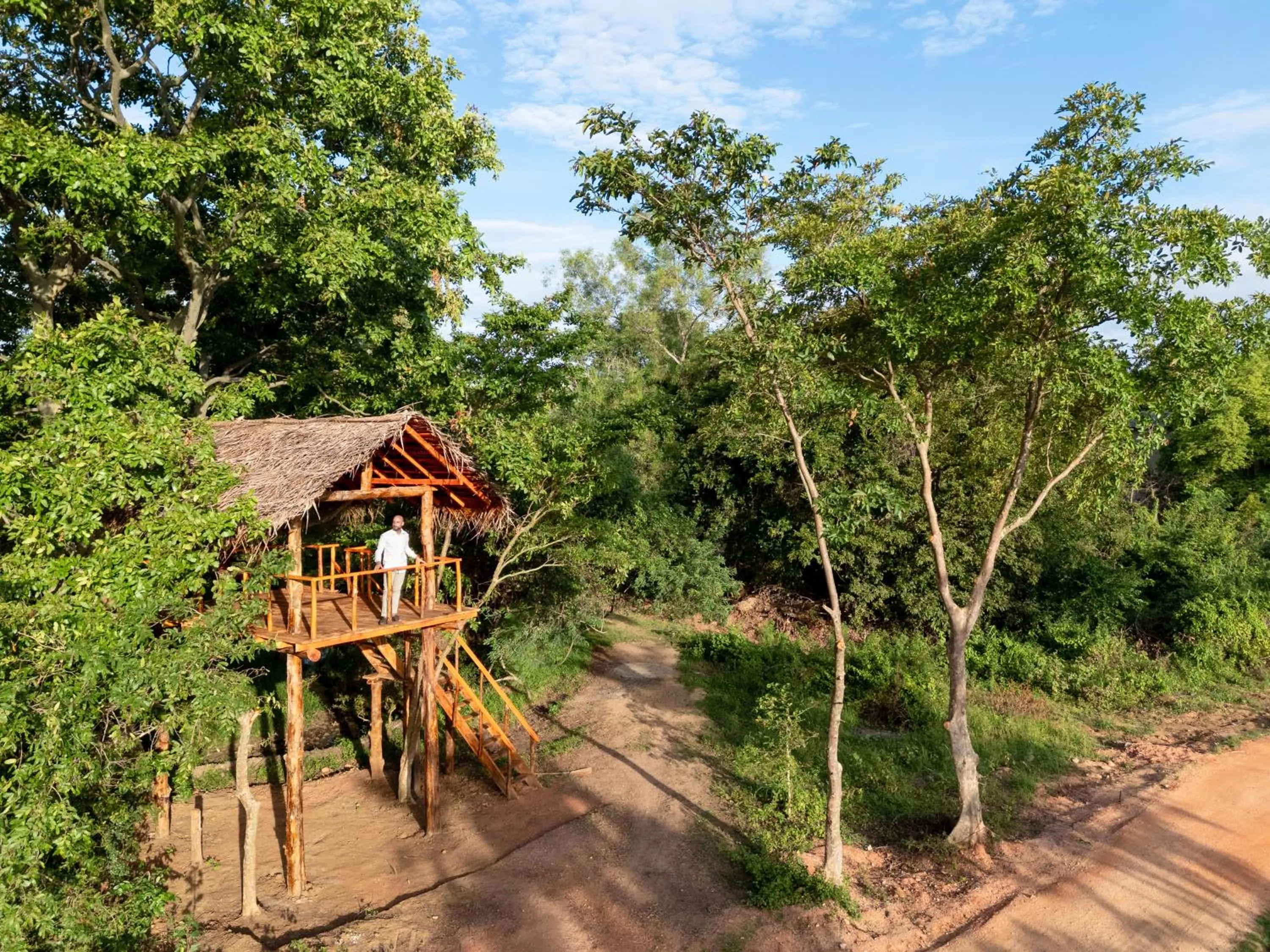 Natural landscape in Ayugiri Ayurveda Wellness Resort Sigiriya