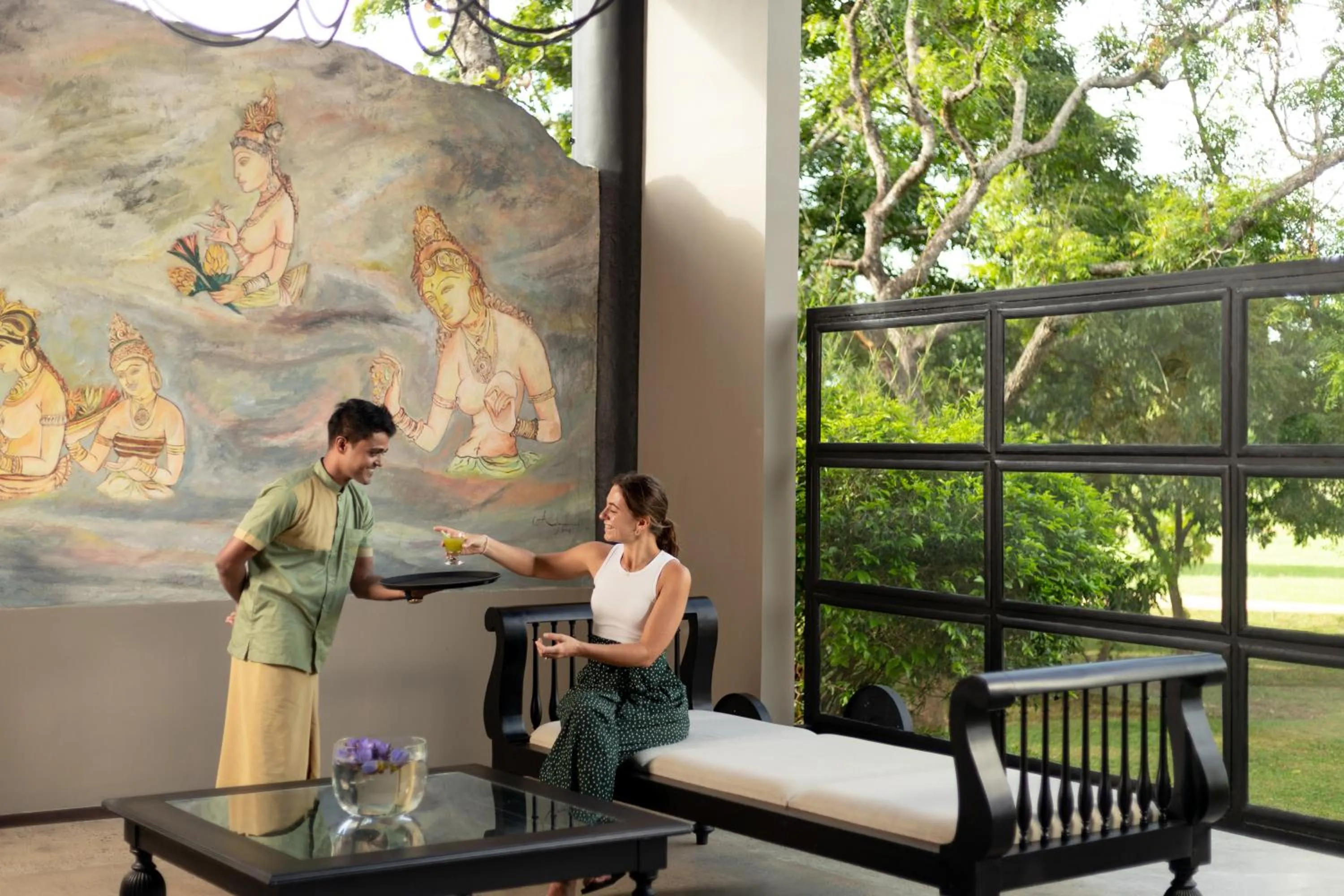 Day in Ayugiri Ayurveda Wellness Resort Sigiriya